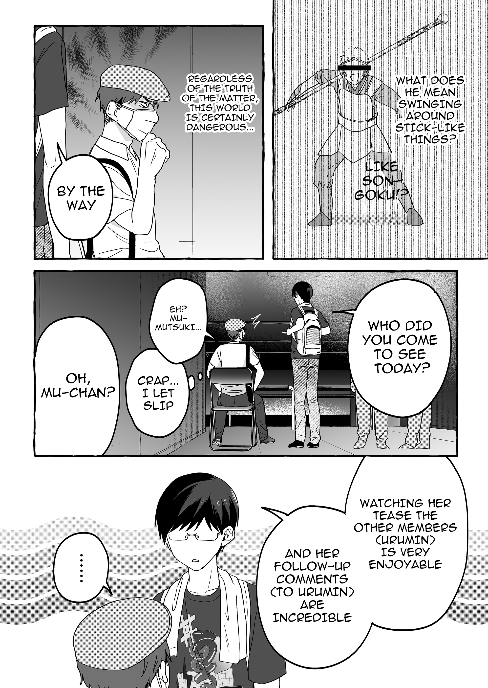 Damedol to Sekai ni Hitori Dake no Fan Chapter 37 - Page 16