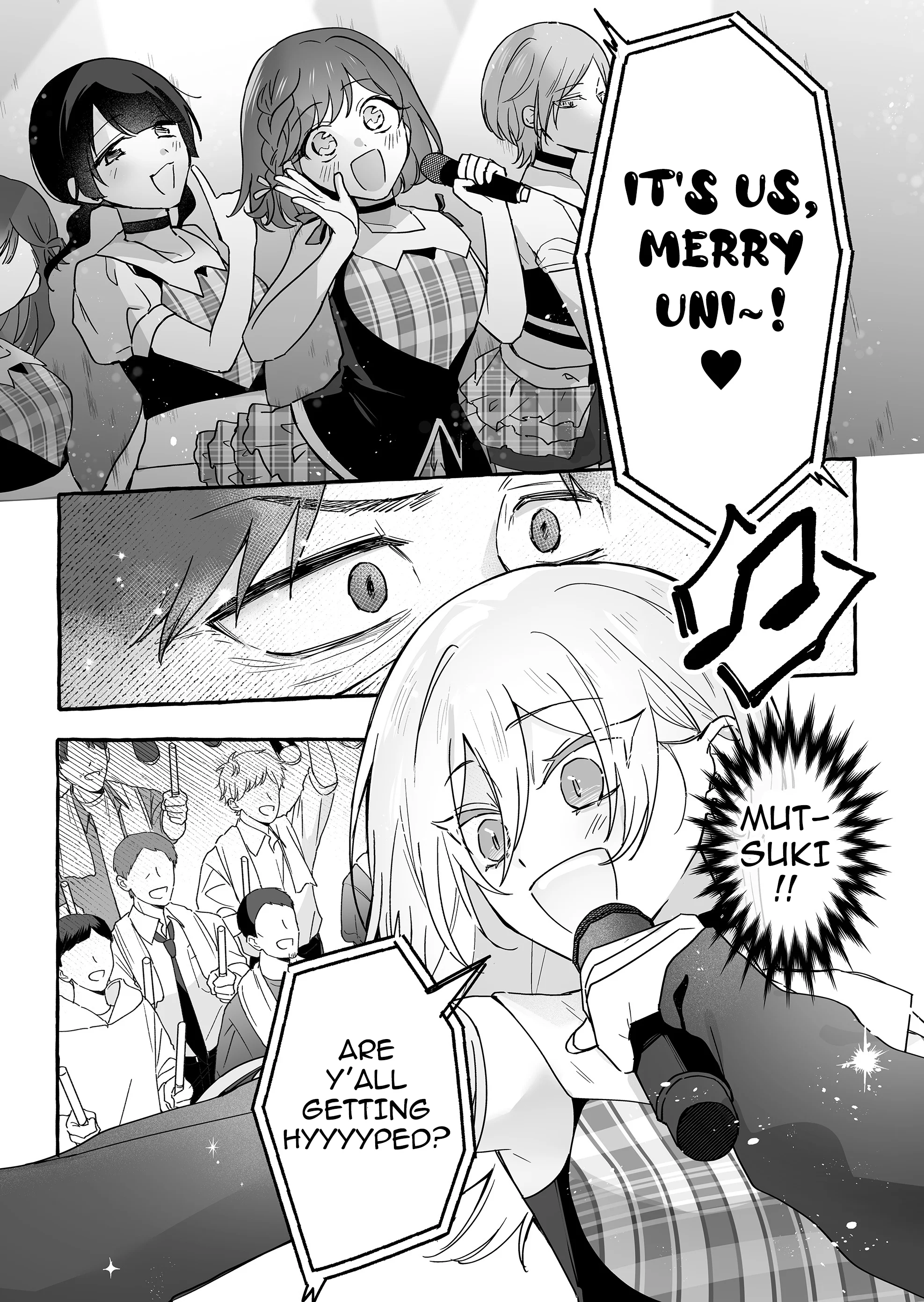 Damedol to Sekai ni Hitori Dake no Fan Chapter 38 - Page 3