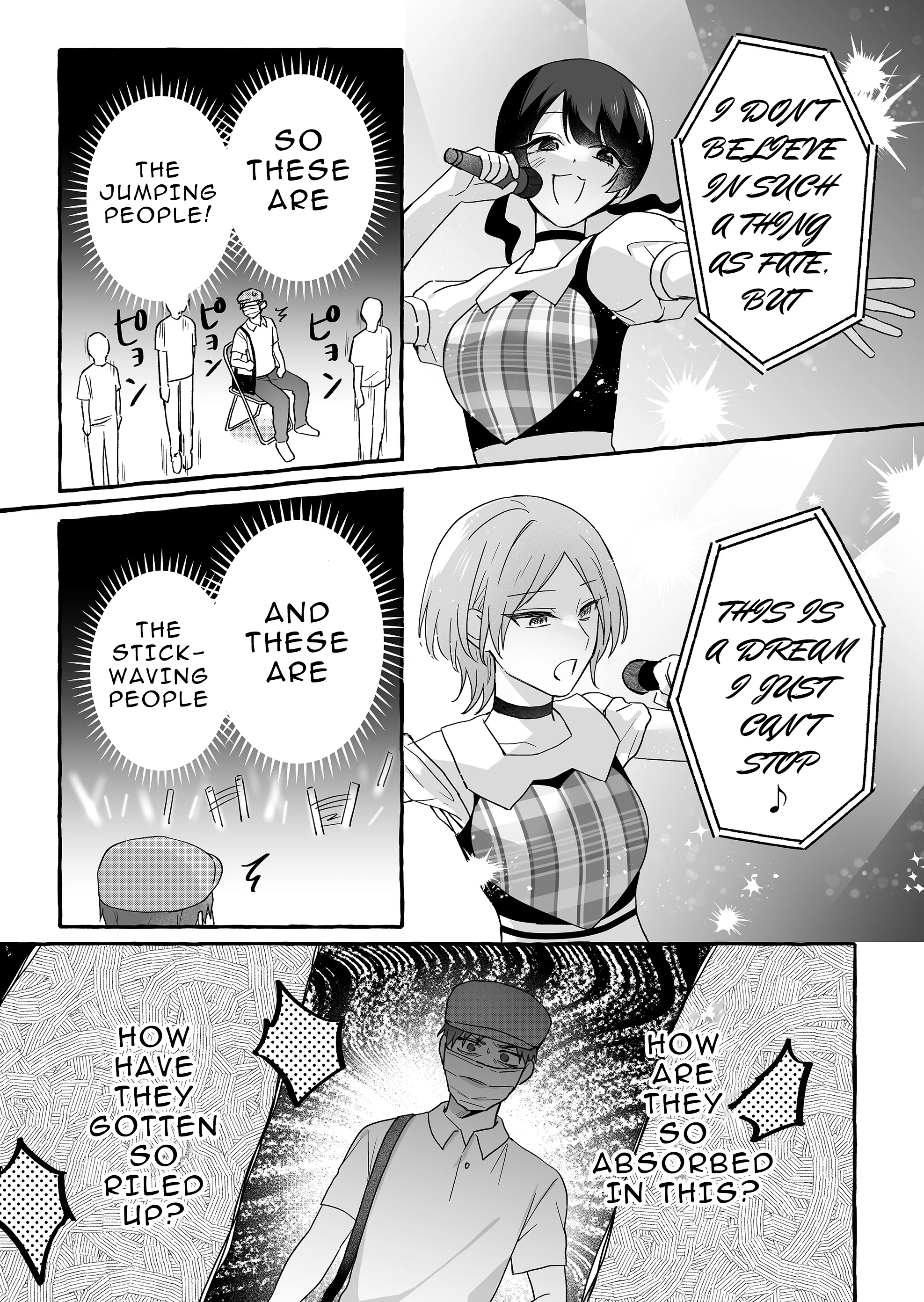 Damedol to Sekai ni Hitori Dake no Fan Chapter 38 - Page 7