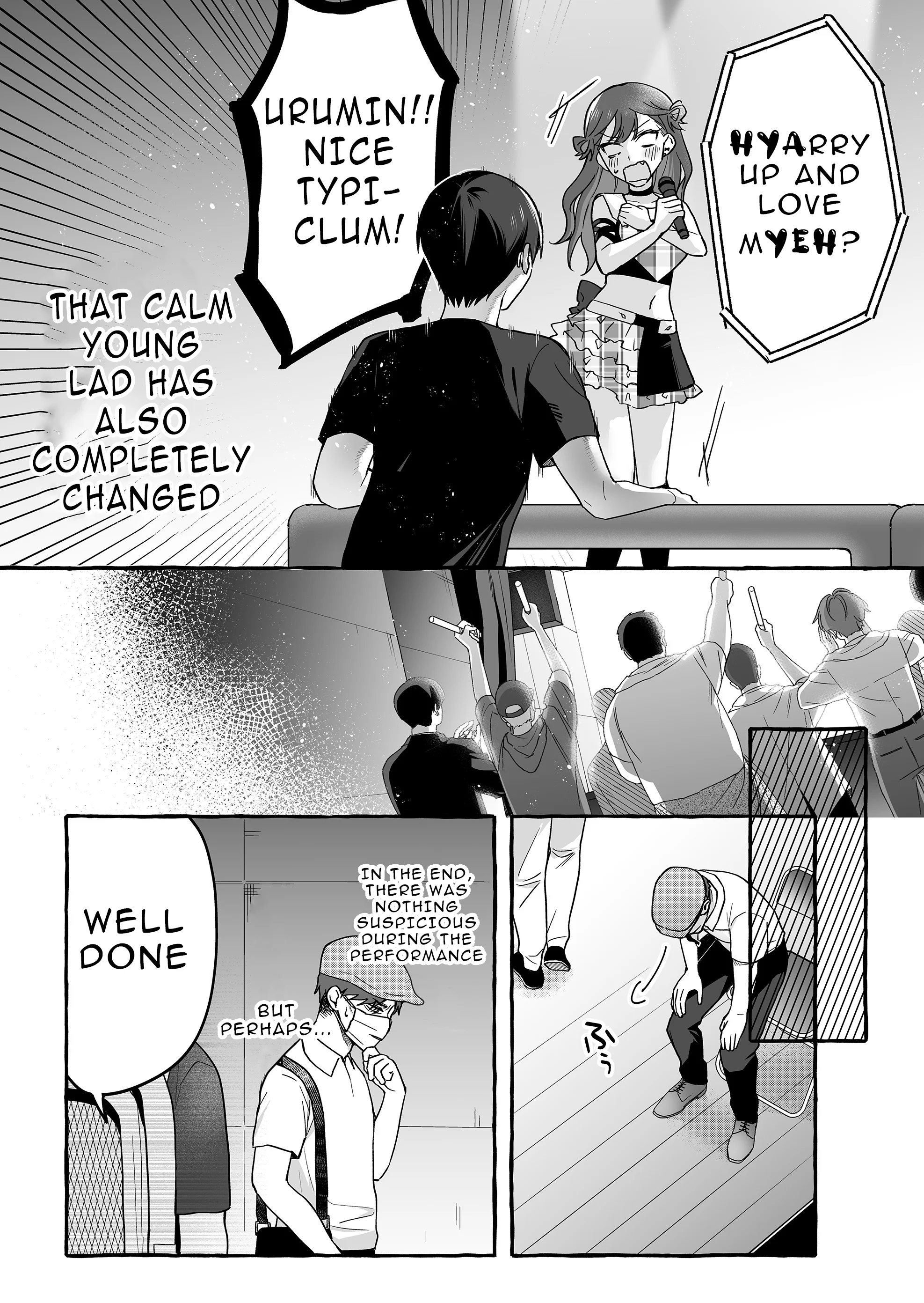 Damedol to Sekai ni Hitori Dake no Fan Chapter 38 - Page 8