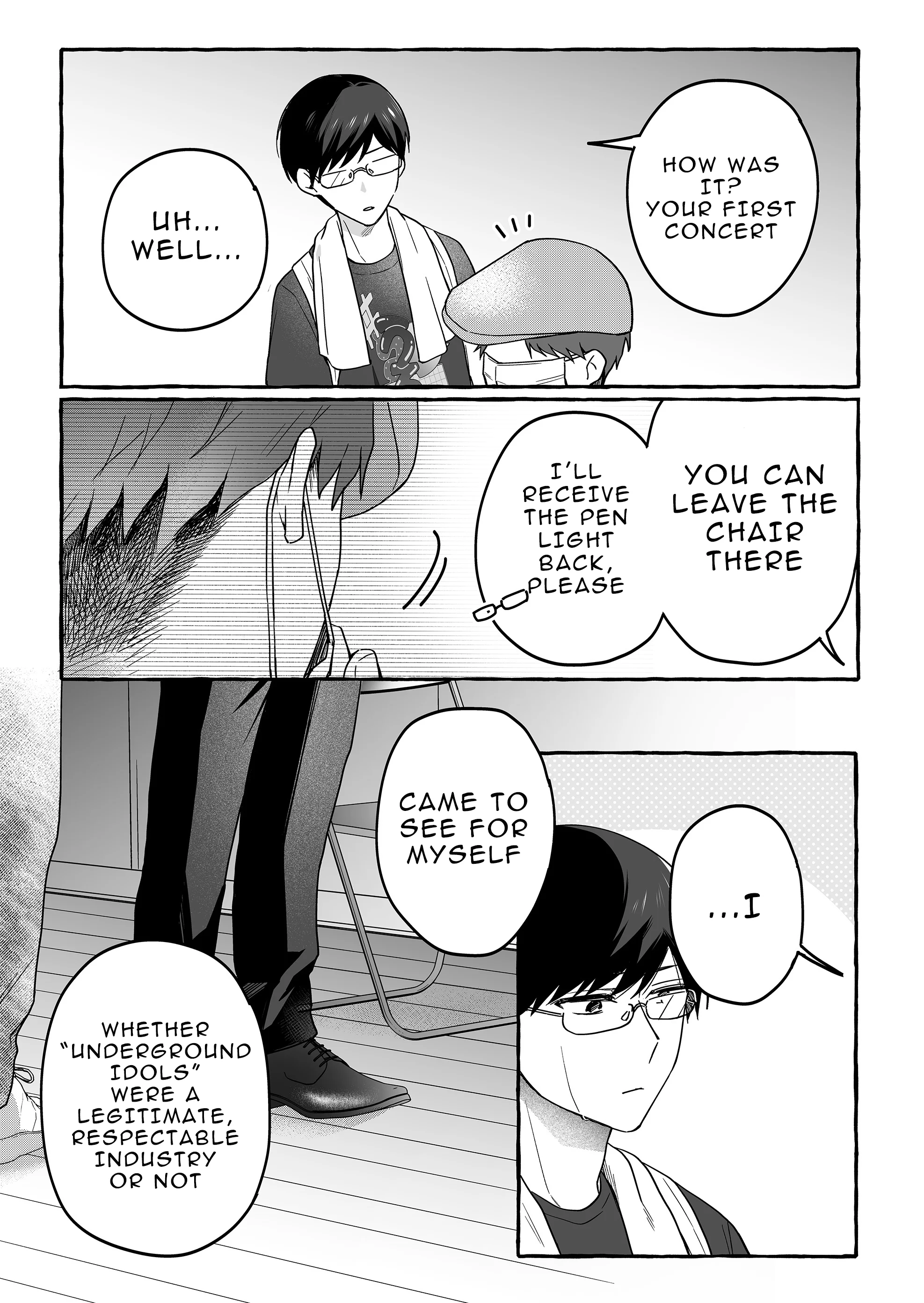 Damedol to Sekai ni Hitori Dake no Fan Chapter 38 - Page 9