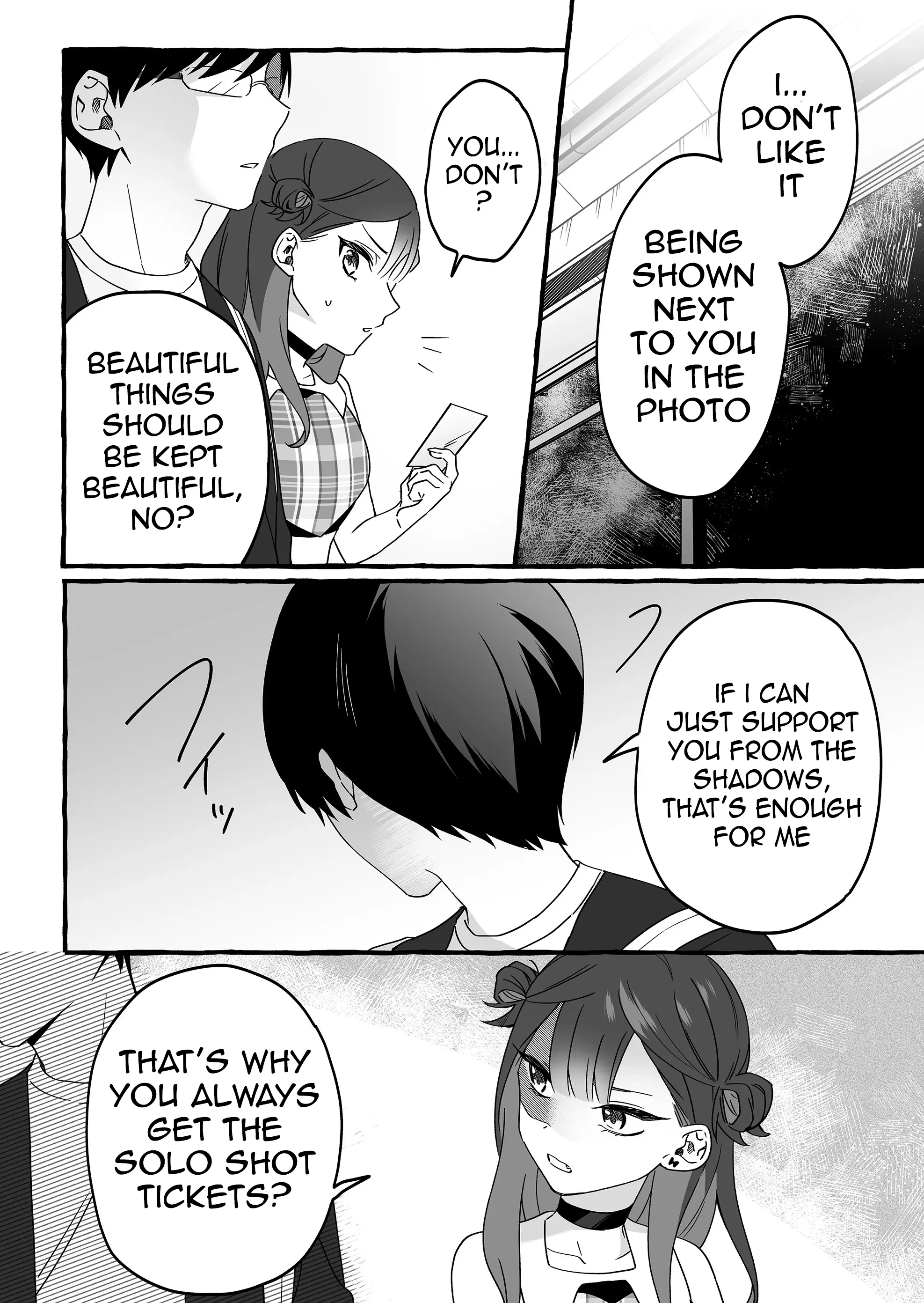 Damedol to Sekai ni Hitori Dake no Fan Chapter 4 - Page 13