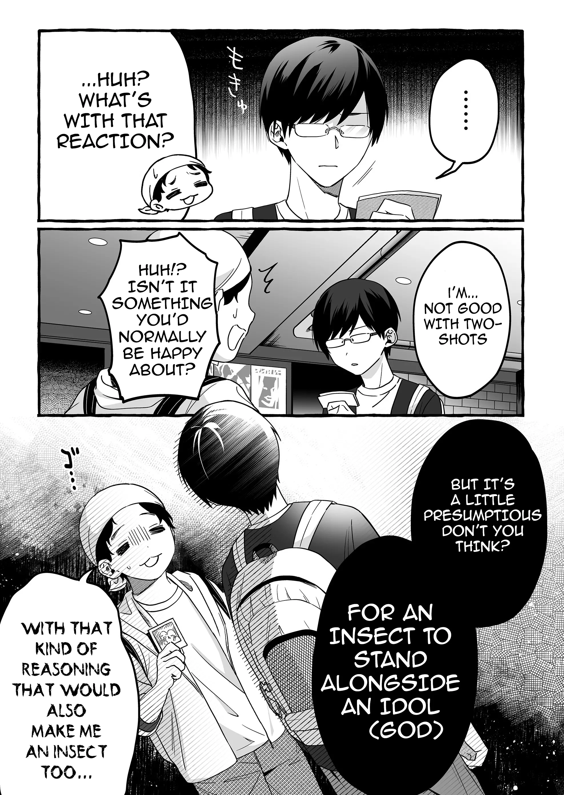 Damedol to Sekai ni Hitori Dake no Fan Chapter 4 - Page 5