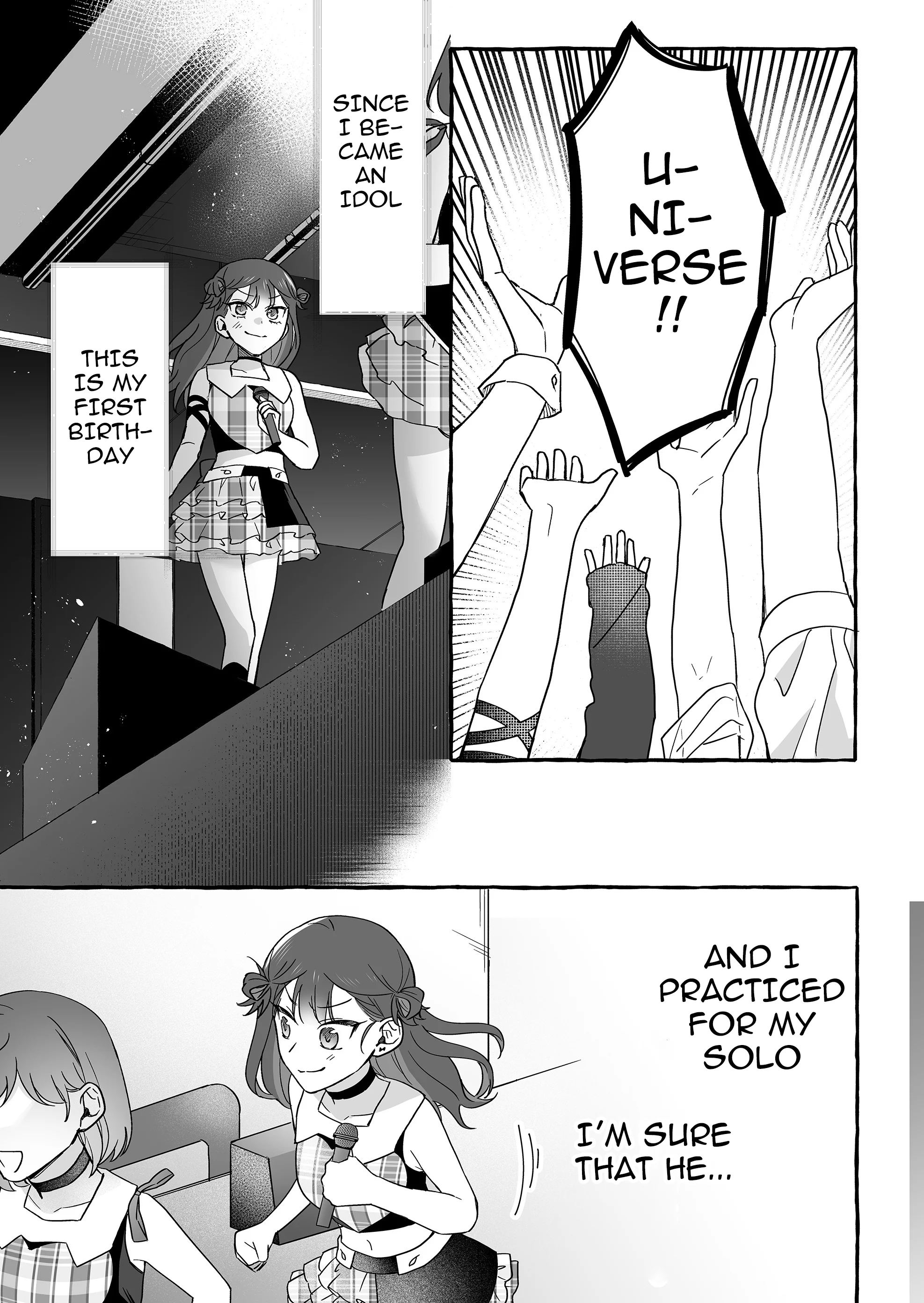 Damedol to Sekai ni Hitori Dake no Fan Chapter 40 - Page 13