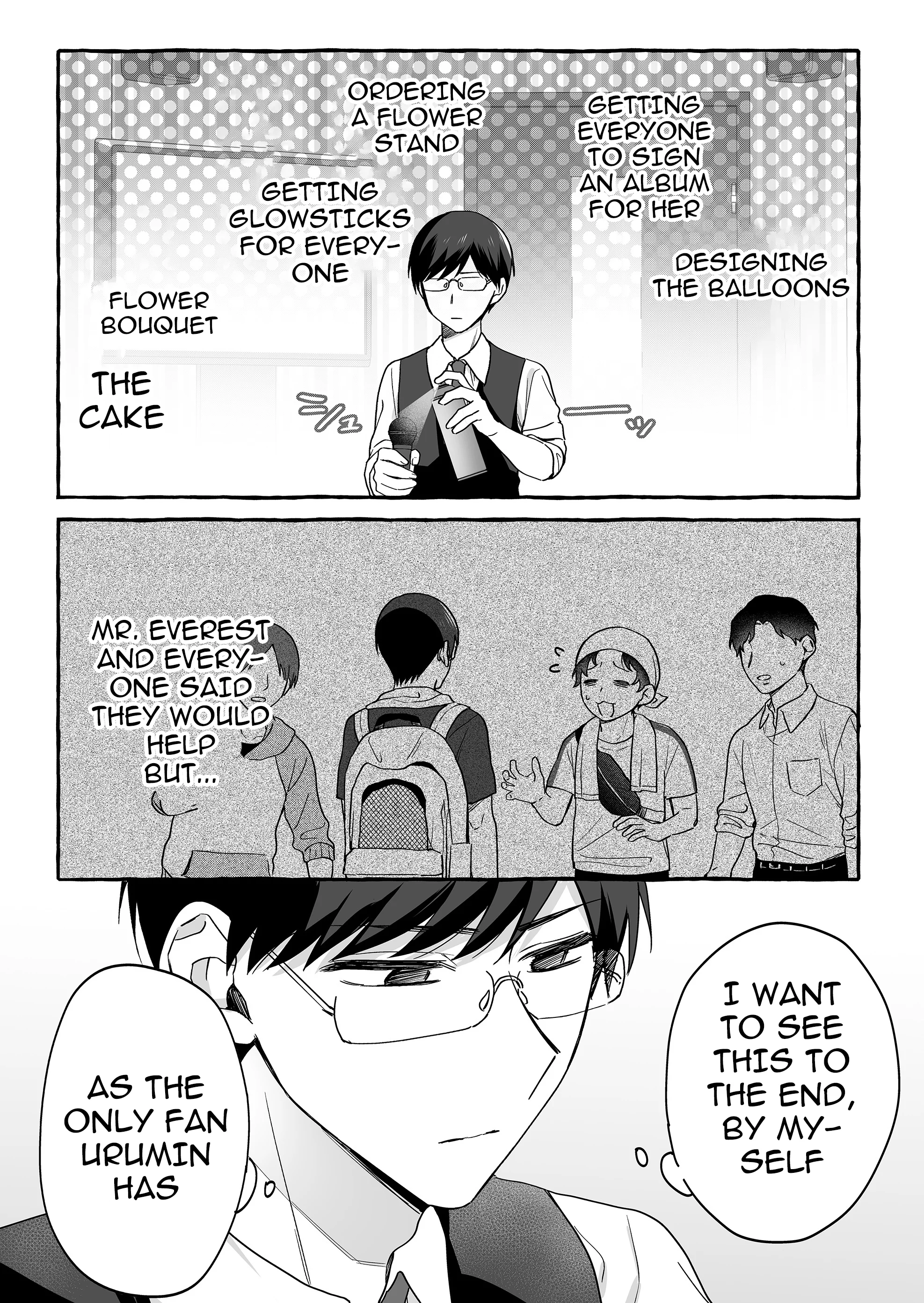 Damedol to Sekai ni Hitori Dake no Fan Chapter 40 - Page 5