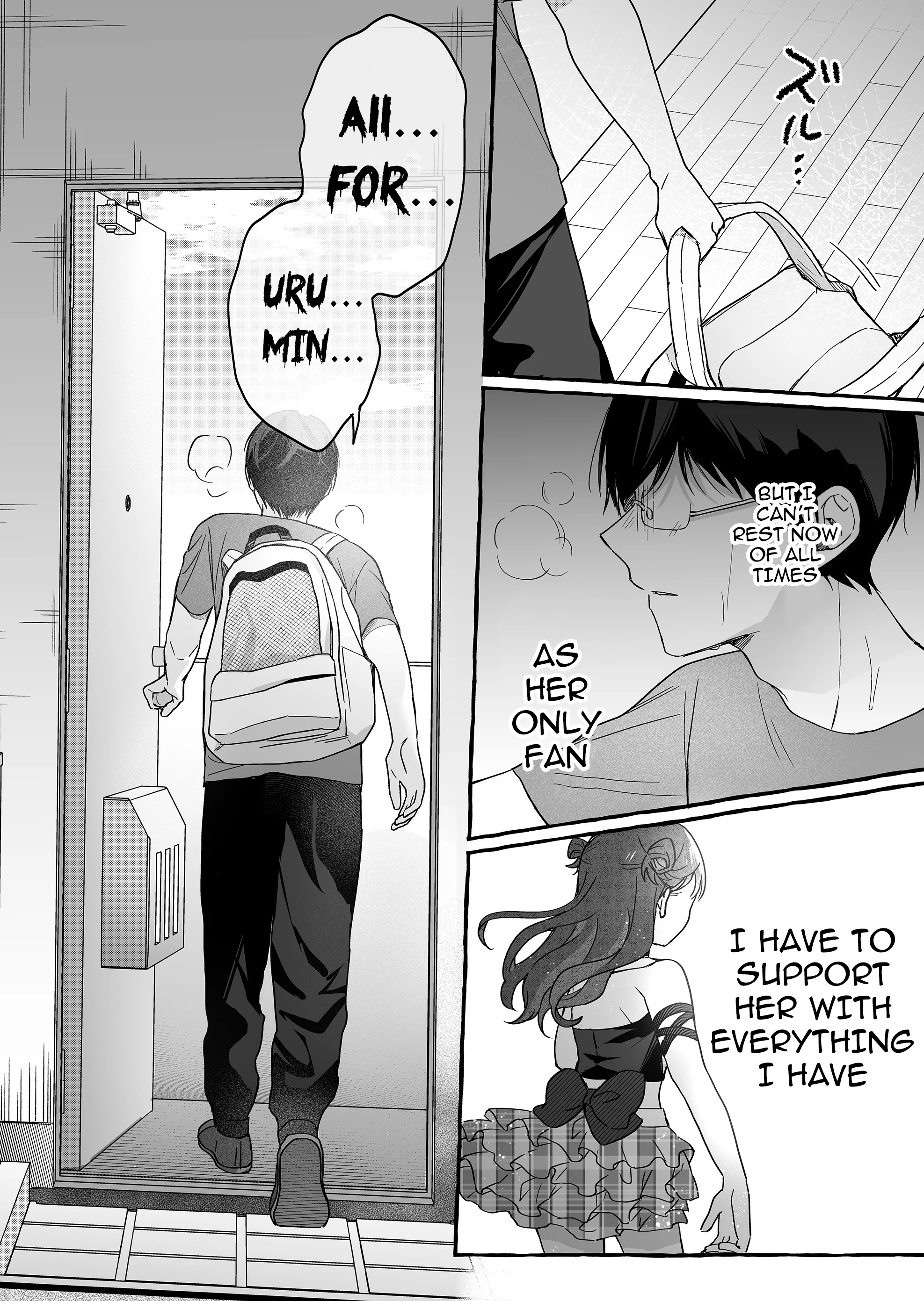 Damedol to Sekai ni Hitori Dake no Fan Chapter 40 - Page 10