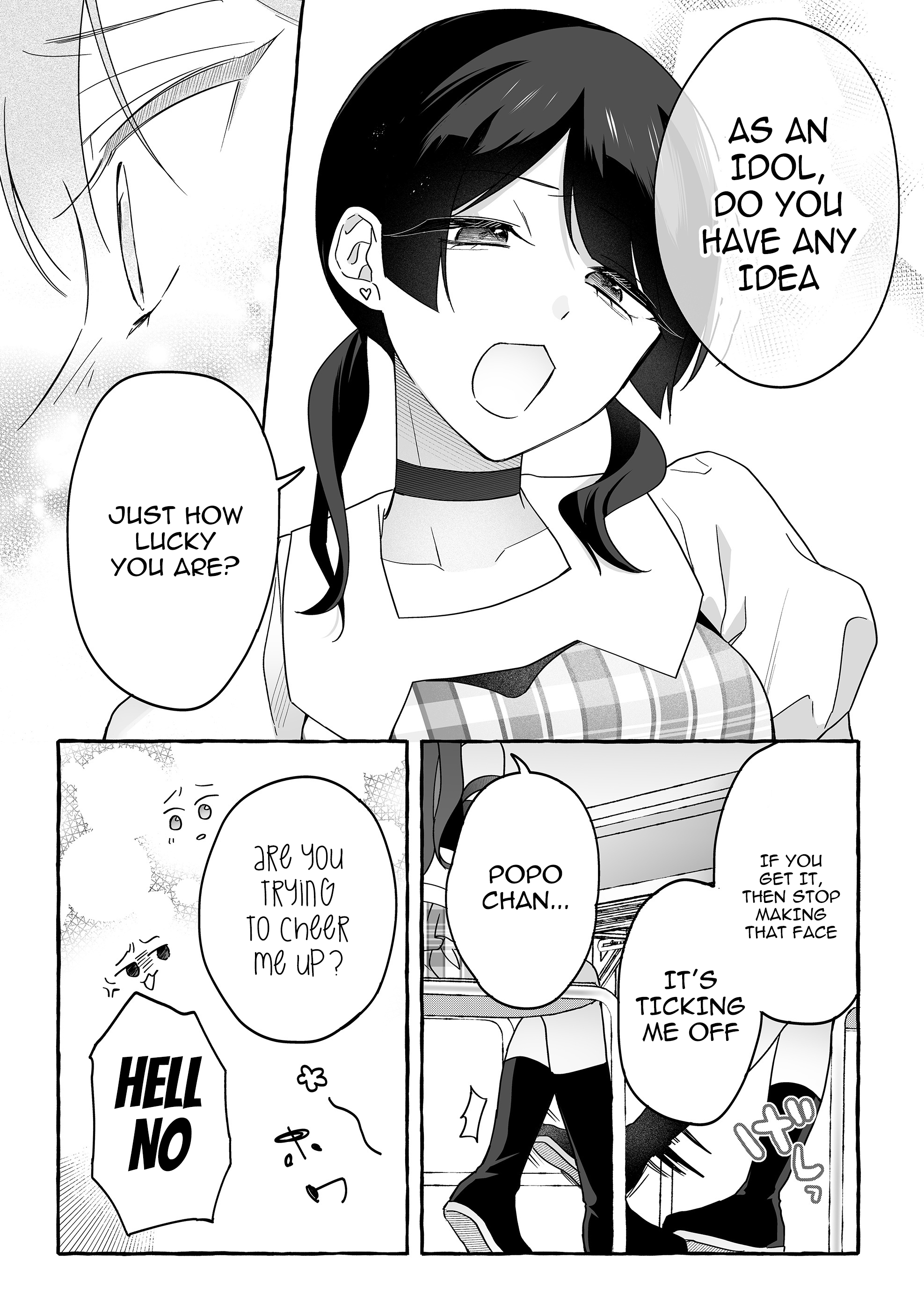 Damedol to Sekai ni Hitori Dake no Fan Chapter 41 - Page 11