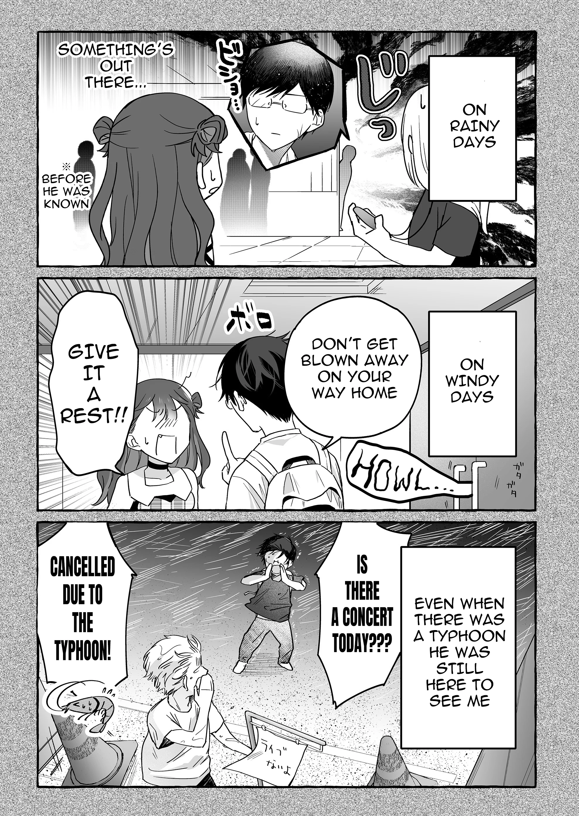 Damedol to Sekai ni Hitori Dake no Fan Chapter 41 - Page 3
