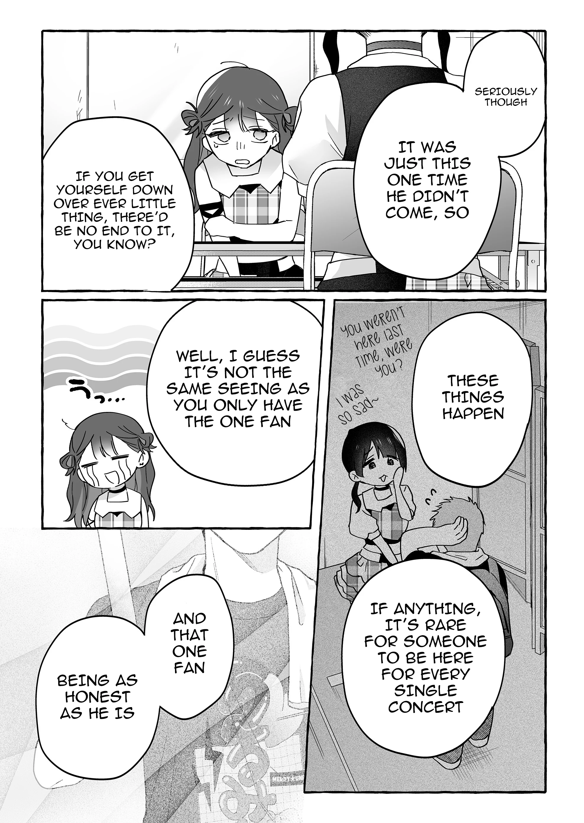 Damedol to Sekai ni Hitori Dake no Fan Chapter 41 - Page 10