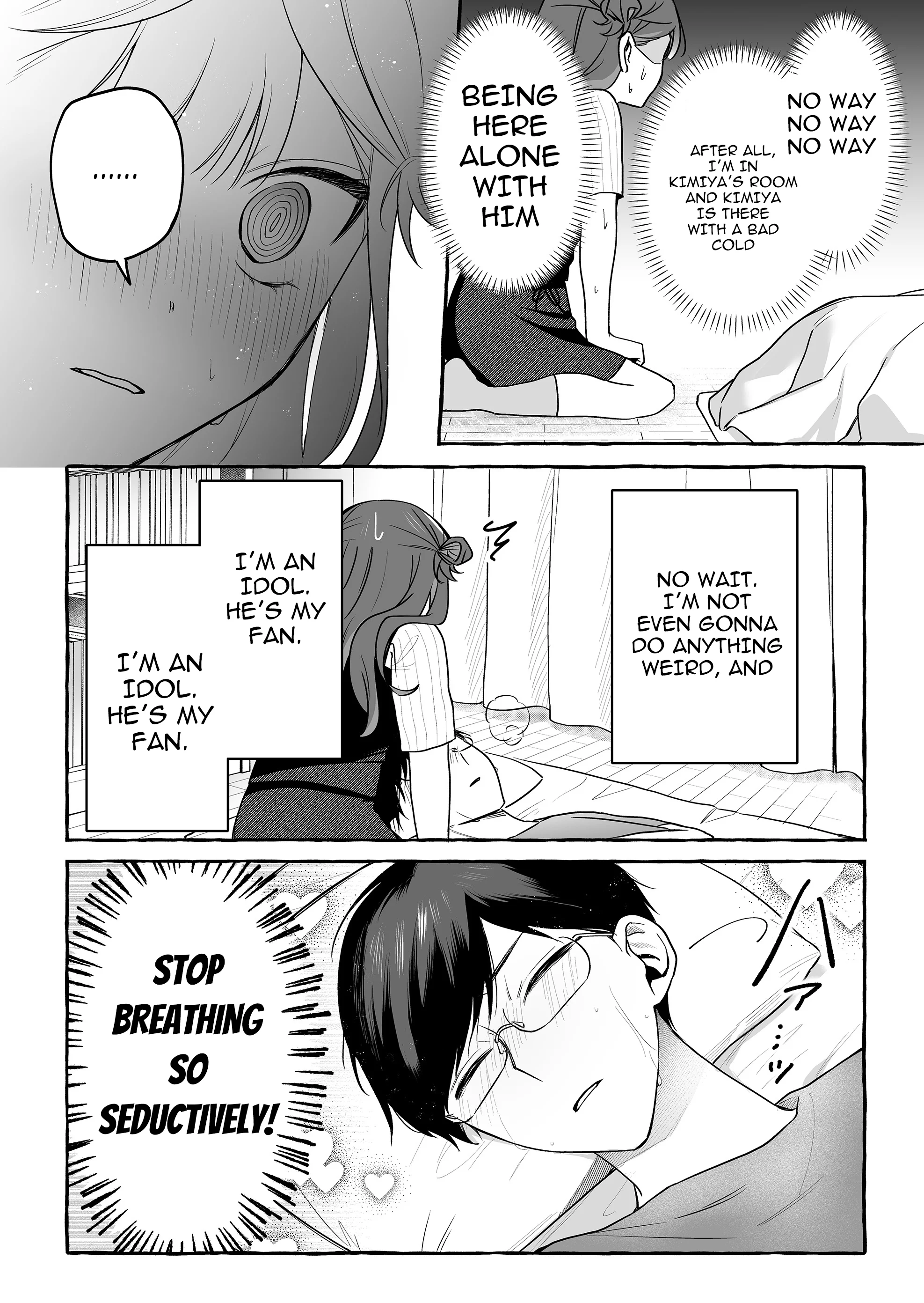 Damedol to Sekai ni Hitori Dake no Fan Chapter 44 - Page 2