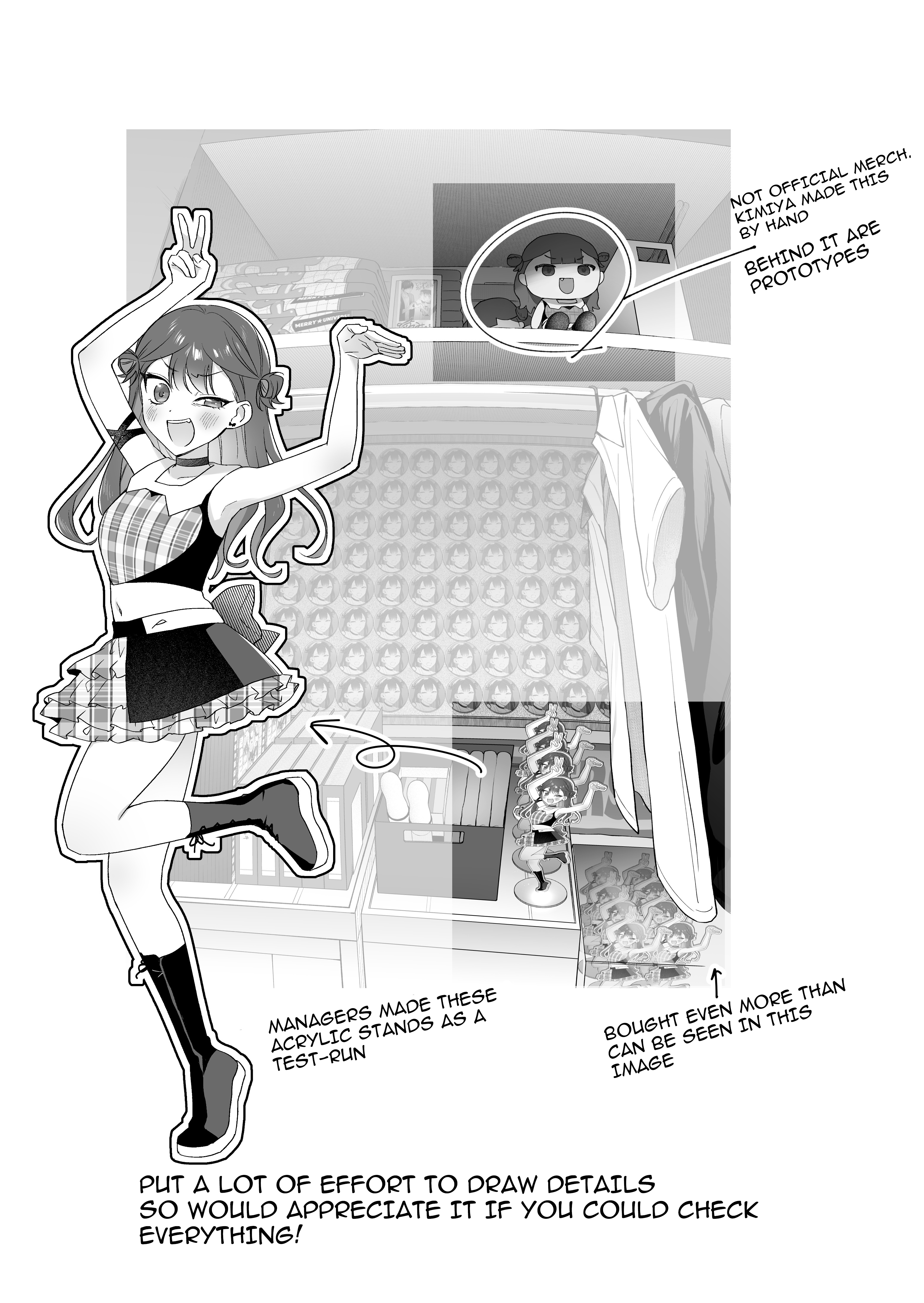 Damedol to Sekai ni Hitori Dake no Fan Chapter 44 - Page 19