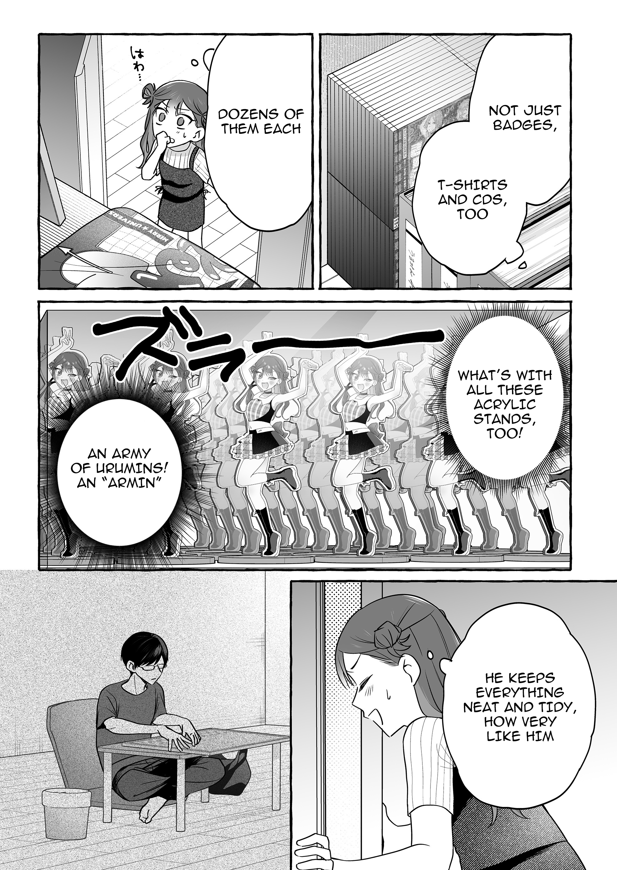 Damedol to Sekai ni Hitori Dake no Fan Chapter 45 - Page 3