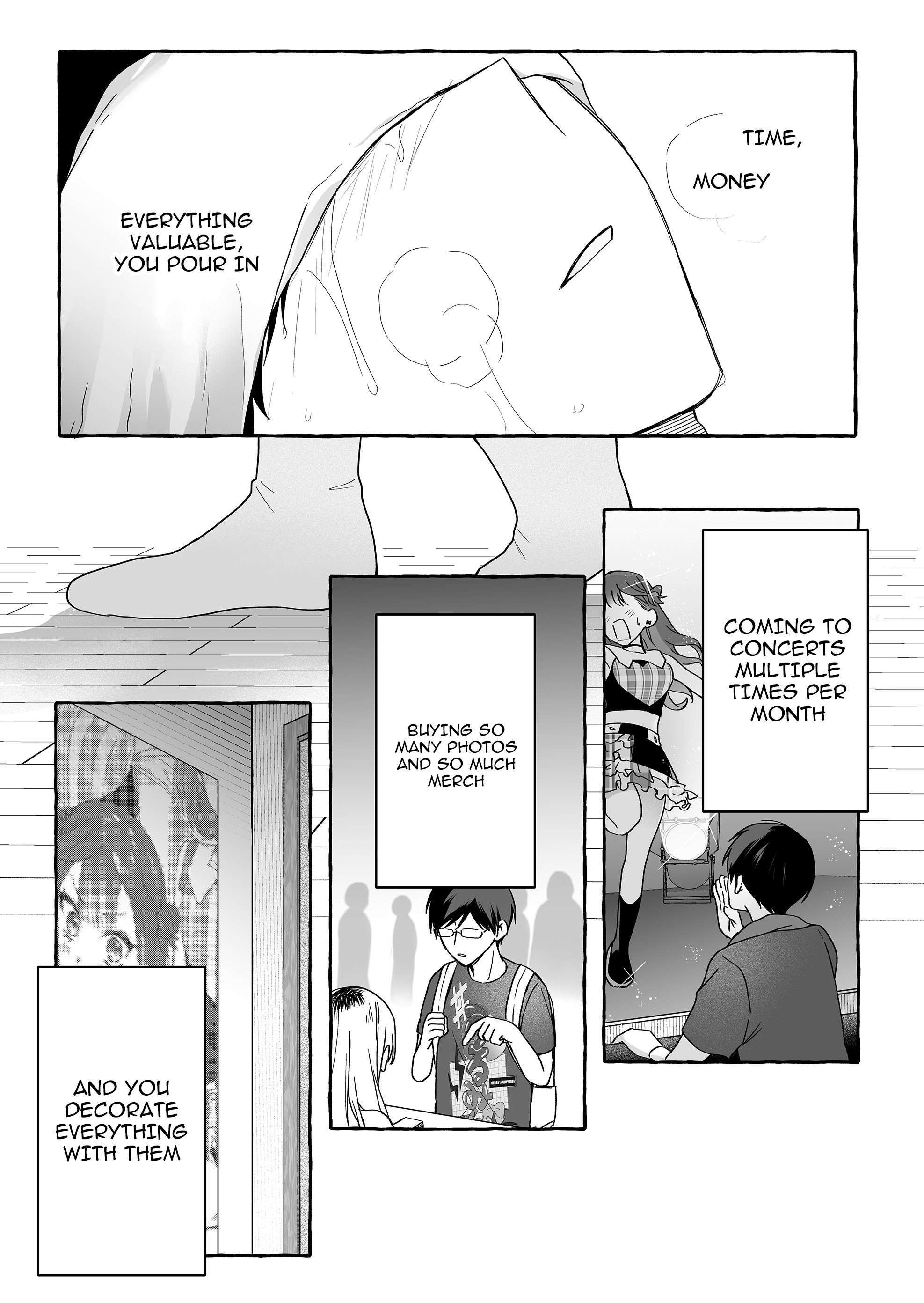 Damedol to Sekai ni Hitori Dake no Fan Chapter 45 - Page 5
