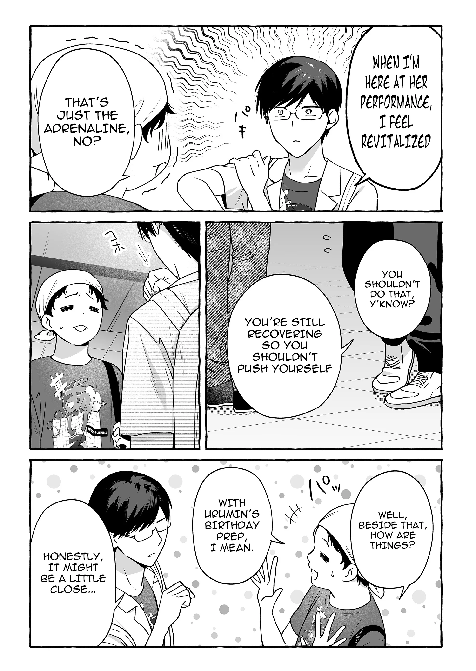 Damedol to Sekai ni Hitori Dake no Fan Chapter 46 - Page 5