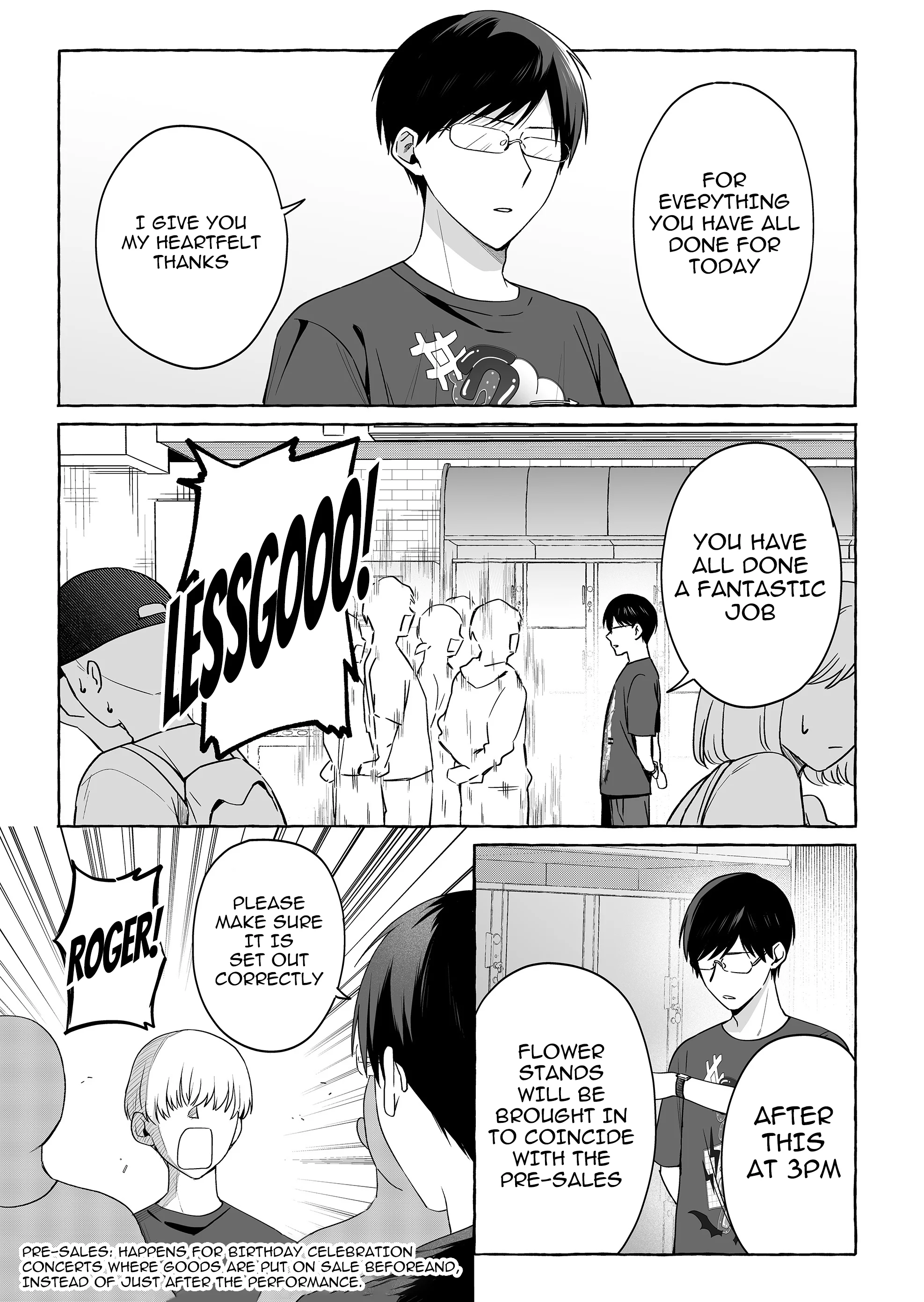 Damedol to Sekai ni Hitori Dake no Fan Chapter 49 - Page 3