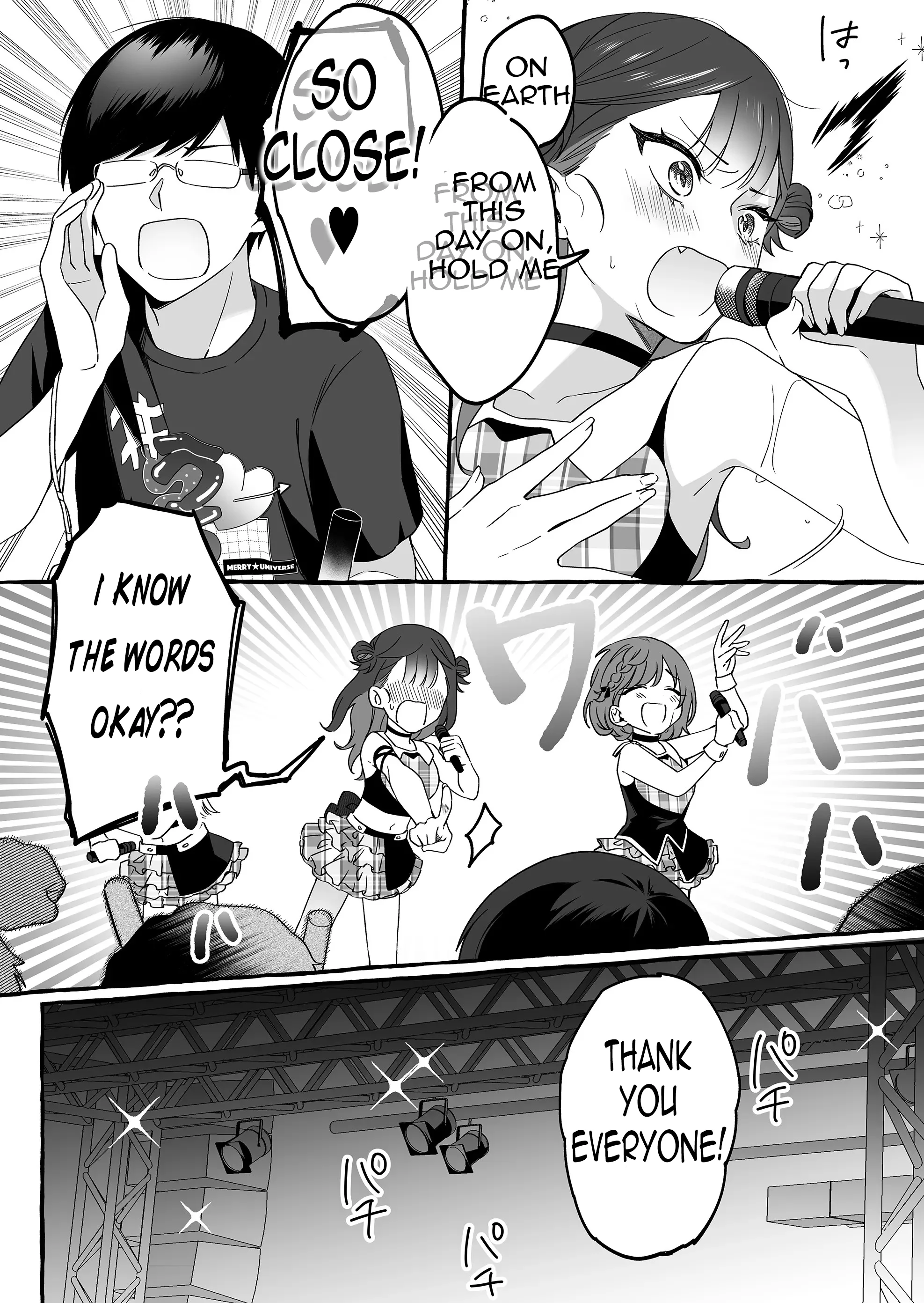 Damedol to Sekai ni Hitori Dake no Fan Chapter 5 - Page 6
