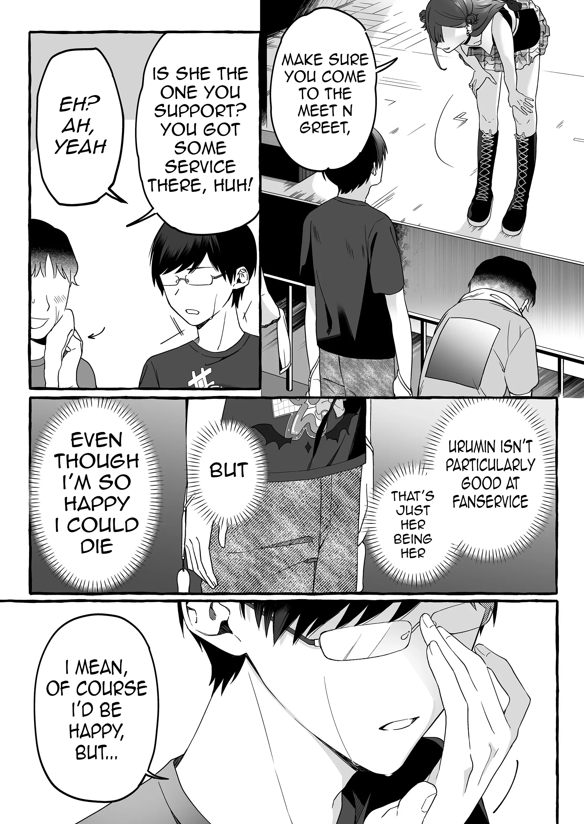 Damedol to Sekai ni Hitori Dake no Fan Chapter 5 - Page 9