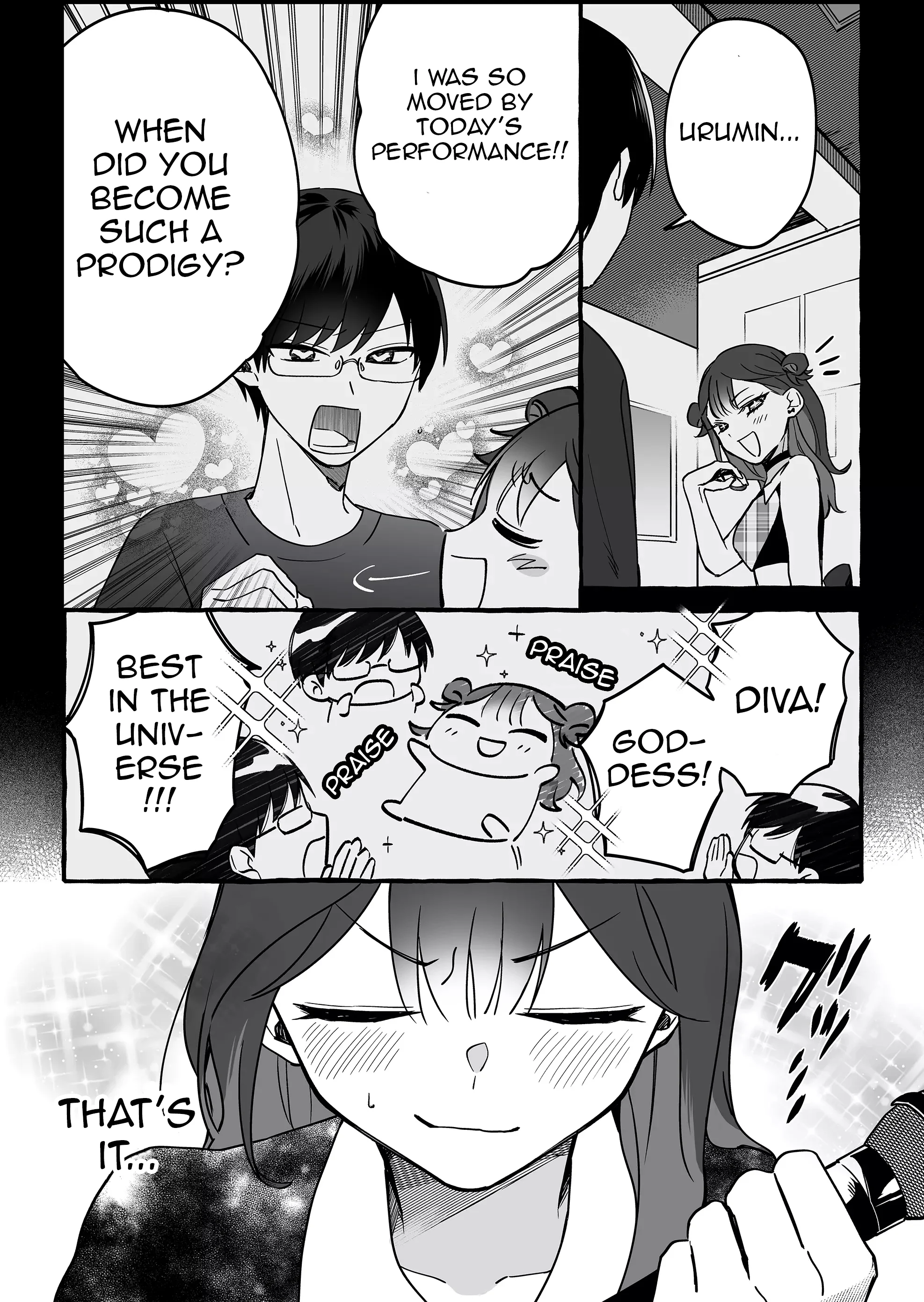 Damedol to Sekai ni Hitori Dake no Fan Chapter 7 - Page 13