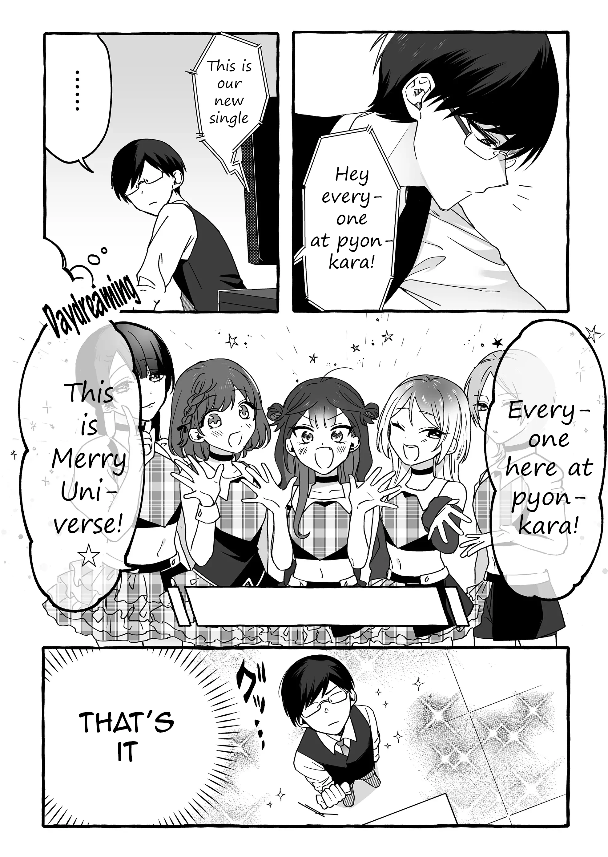 Damedol to Sekai ni Hitori Dake no Fan Chapter 7 - Page 10