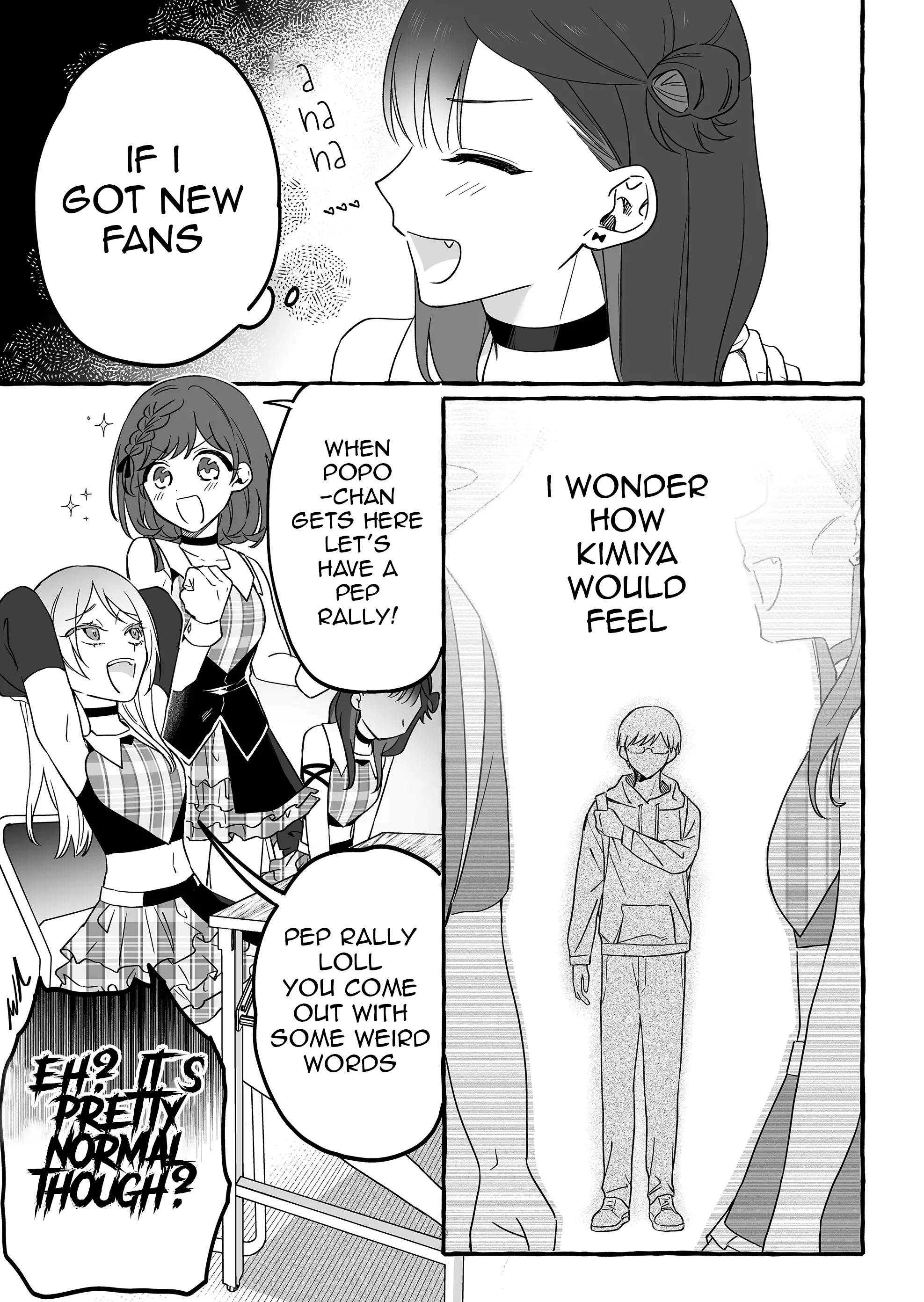 Damedol to Sekai ni Hitori Dake no Fan Chapter 8 - Page 11