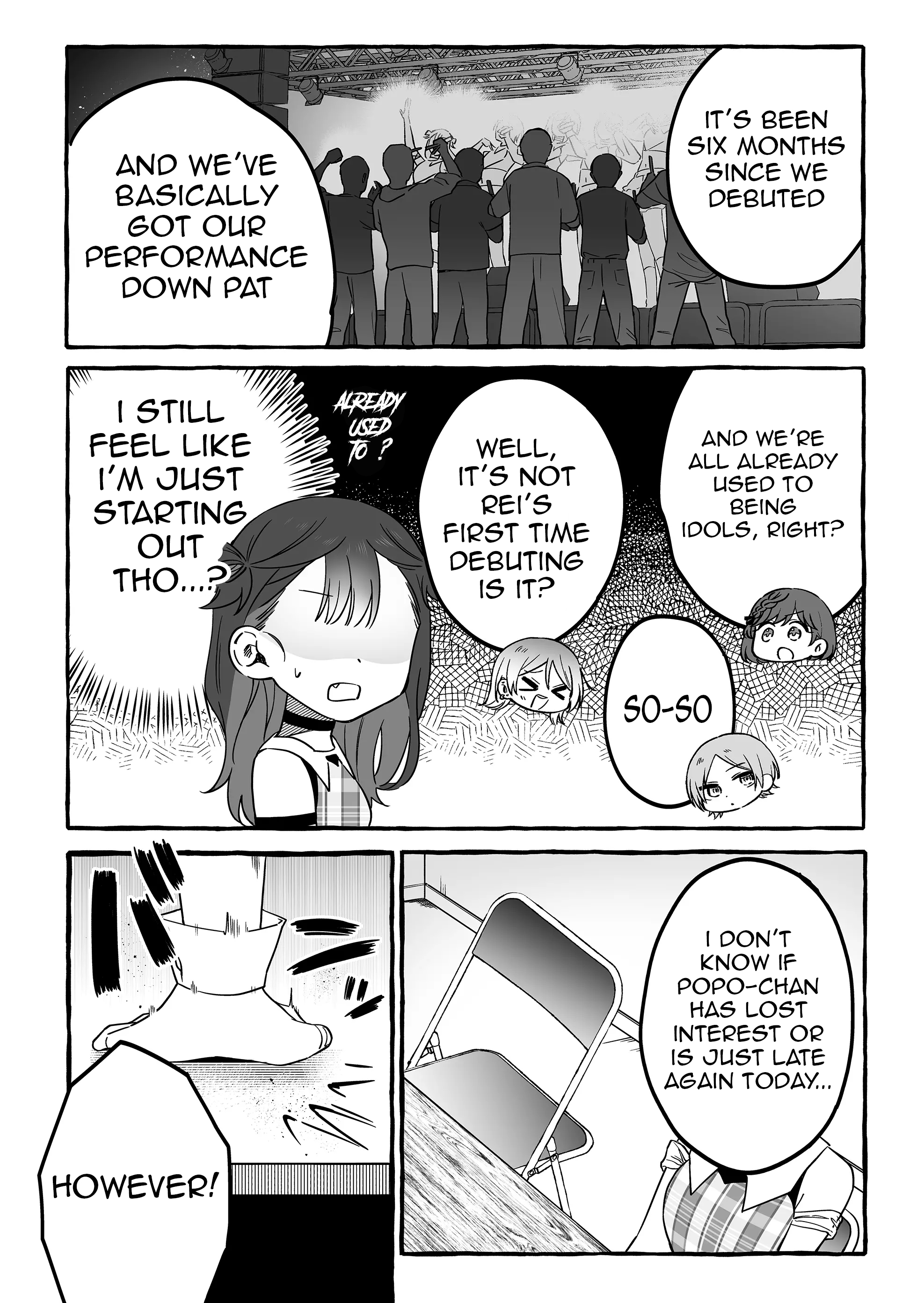 Damedol to Sekai ni Hitori Dake no Fan Chapter 8 - Page 4