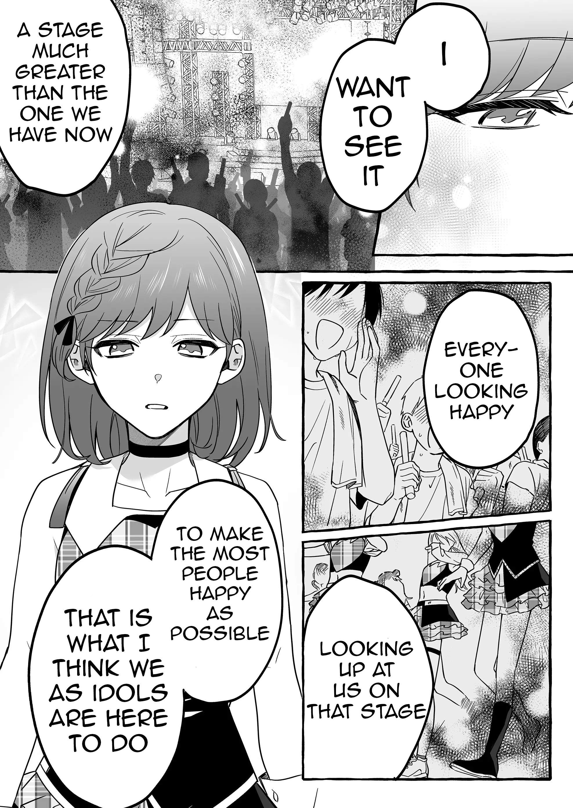 Damedol to Sekai ni Hitori Dake no Fan Chapter 8 - Page 7