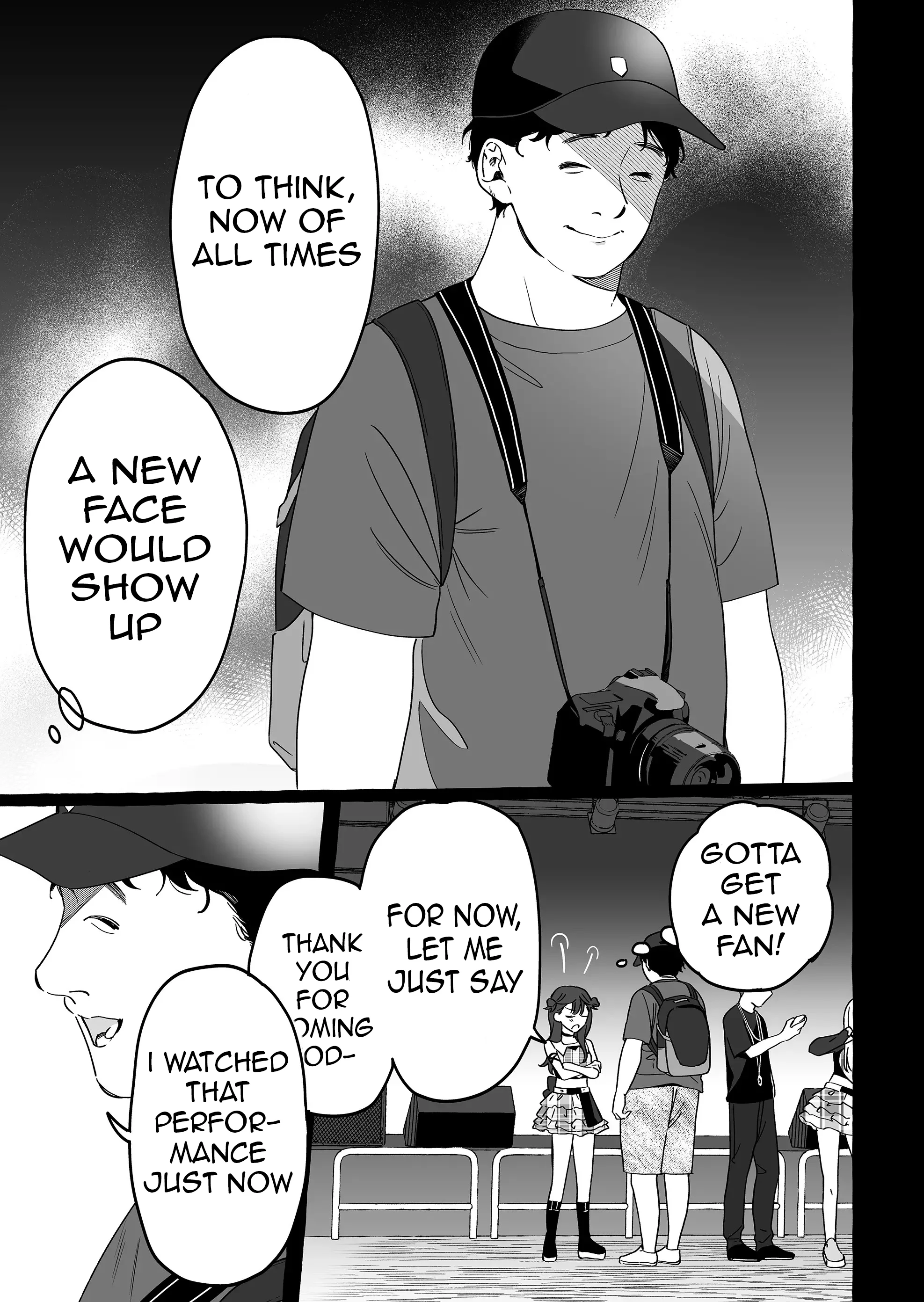 Damedol to Sekai ni Hitori Dake no Fan Chapter 9 - Page 9