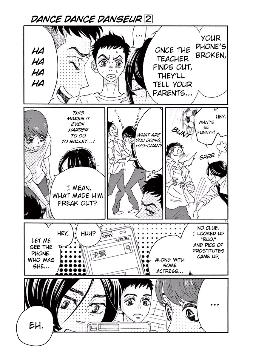 Dance Dance Danseur Chapter 11 - Page 17