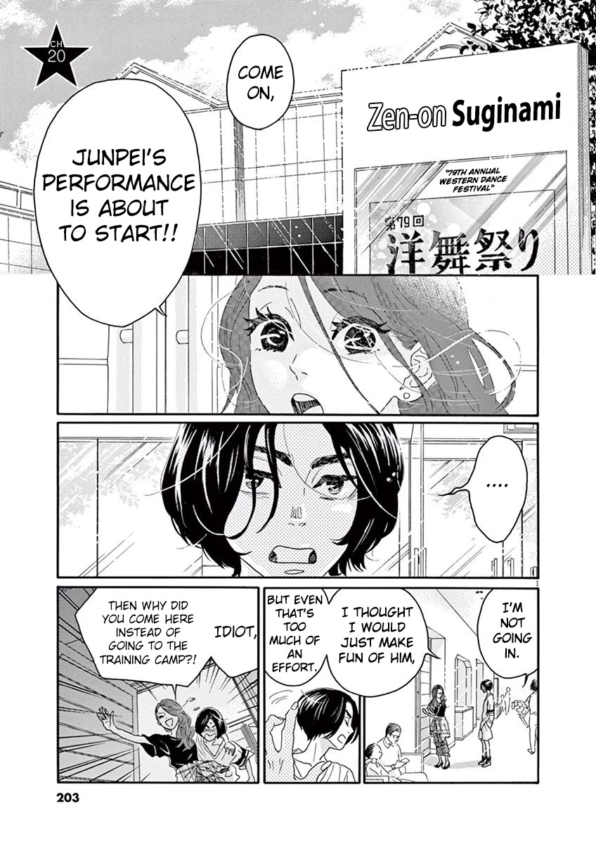 Dance Dance Danseur Chapter 20 - Page 1