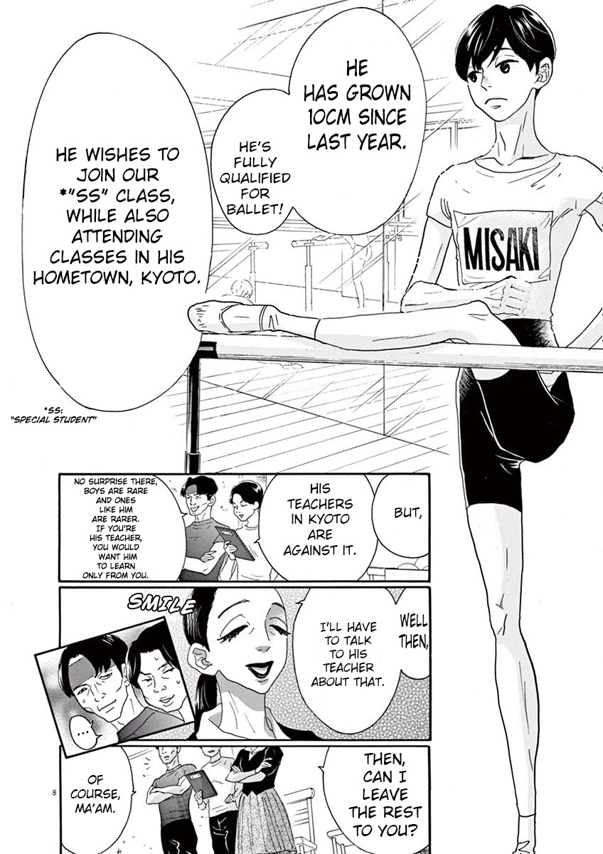 Dance Dance Danseur Chapter 25 - Page 8