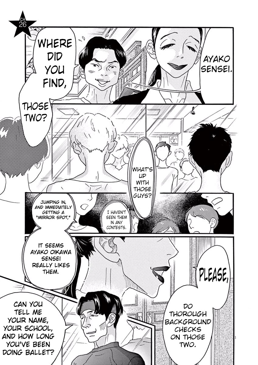 Dance Dance Danseur Chapter 26 - Page 1