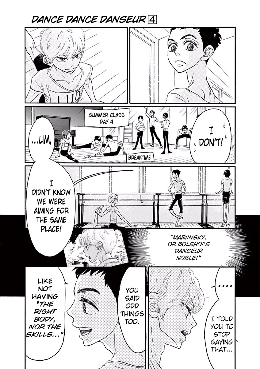 Dance Dance Danseur Chapter 34 - Page 5