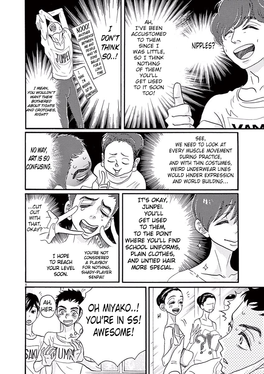 Dance Dance Danseur Chapter 34 - Page 8