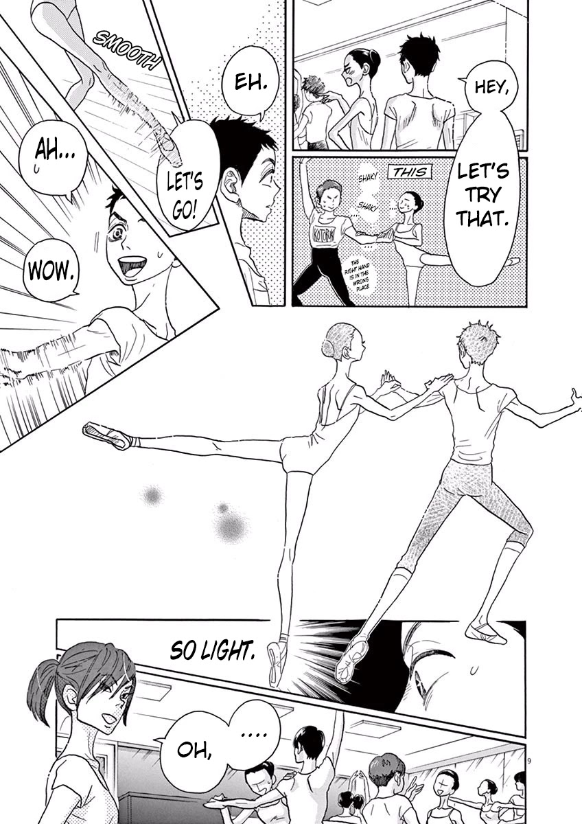Dance Dance Danseur Chapter 35 - Page 9