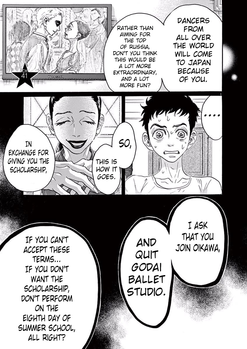 Dance Dance Danseur Chapter 41 - Page 1