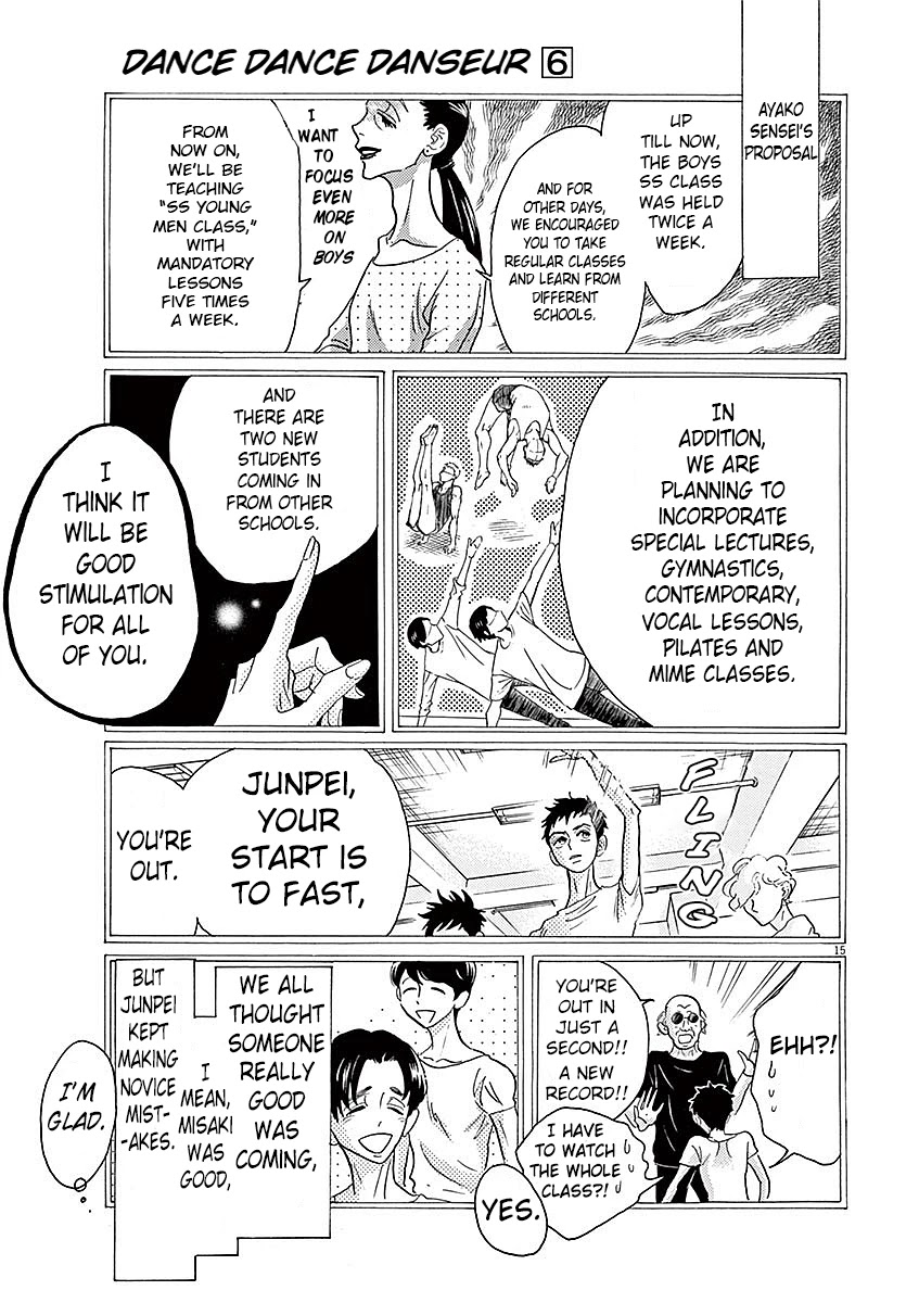Dance Dance Danseur Chapter 53 - Page 15