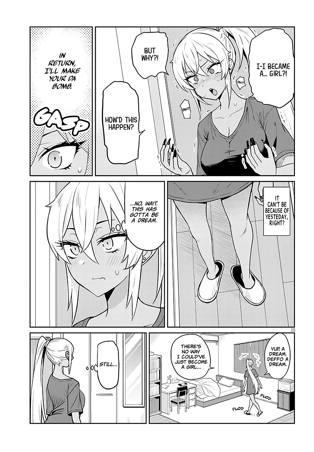 Danshi Kokoseidakedo Gyaru ni TS Shimashita Chapter 1 - Page 14