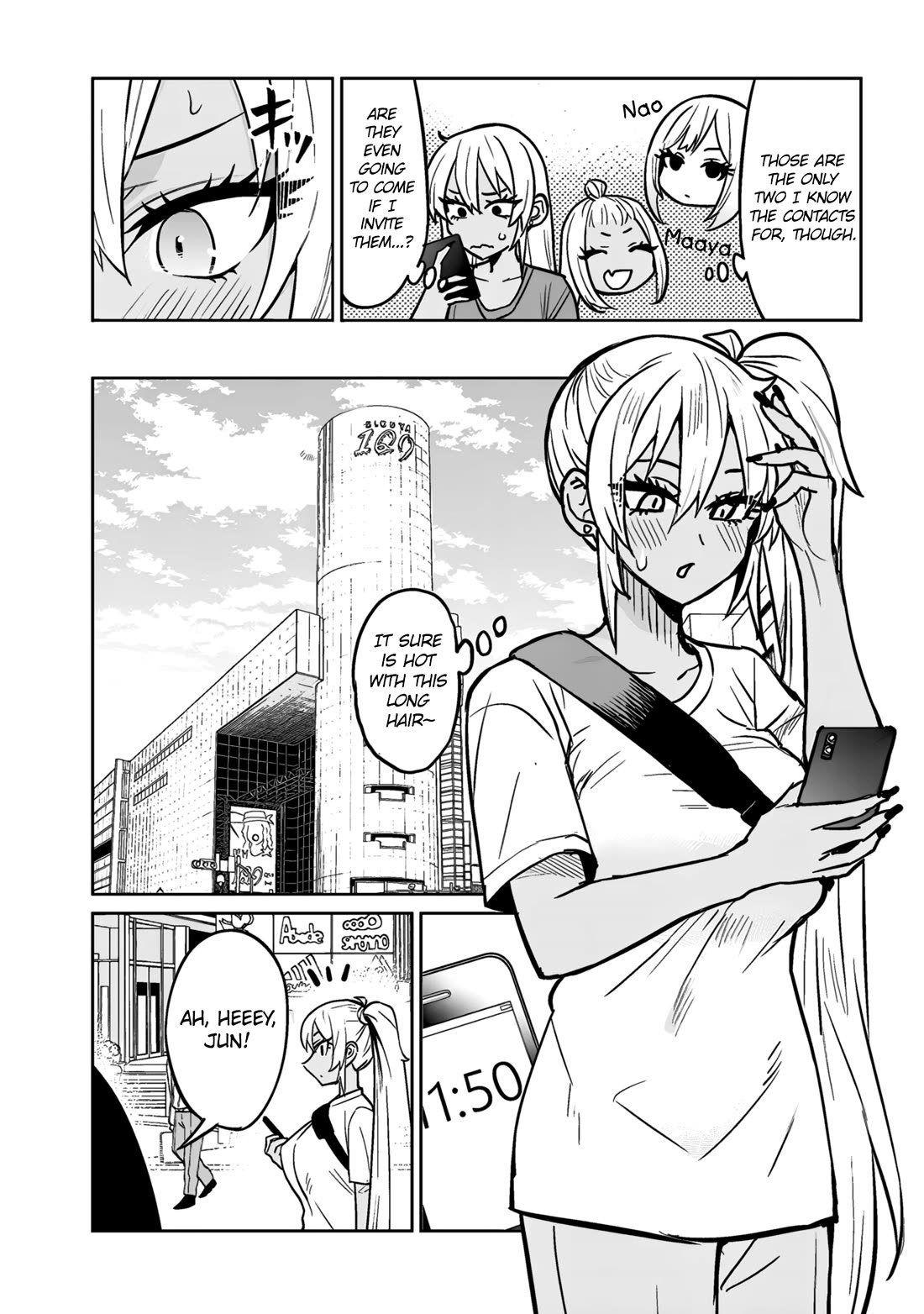 Danshi Kokoseidakedo Gyaru ni TS Shimashita Chapter 10.1 - Page 3
