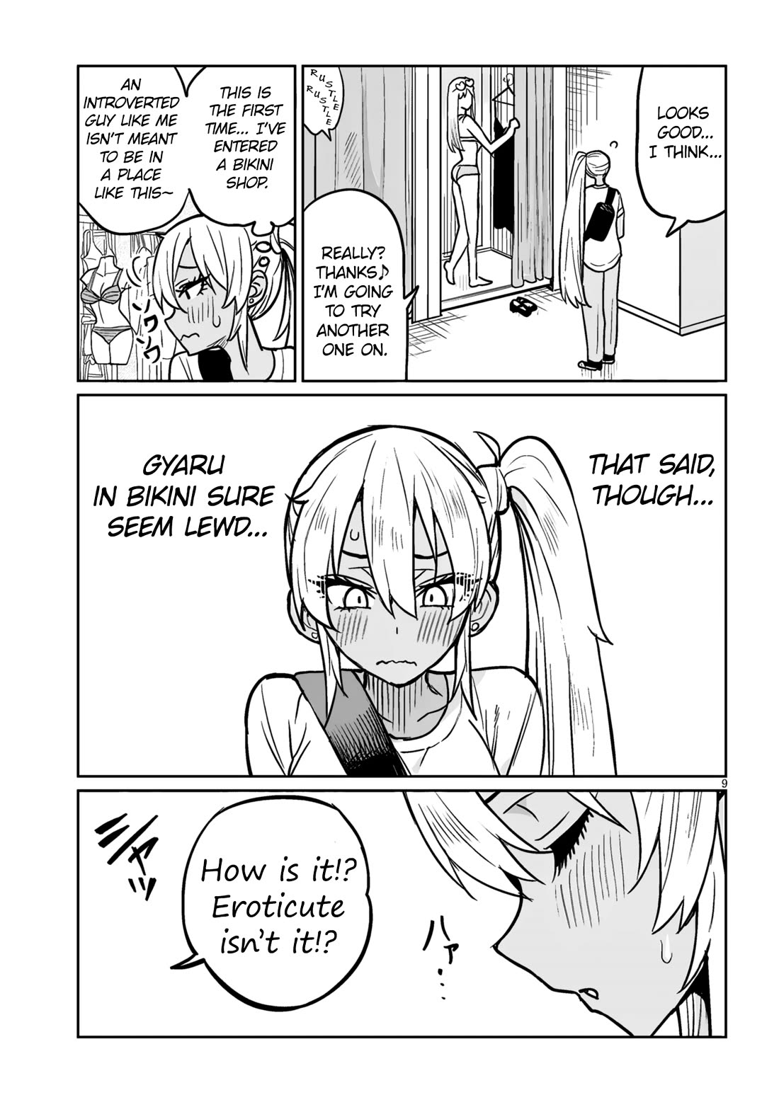 Danshi Kokoseidakedo Gyaru ni TS Shimashita Chapter 10.1 - Page 9
