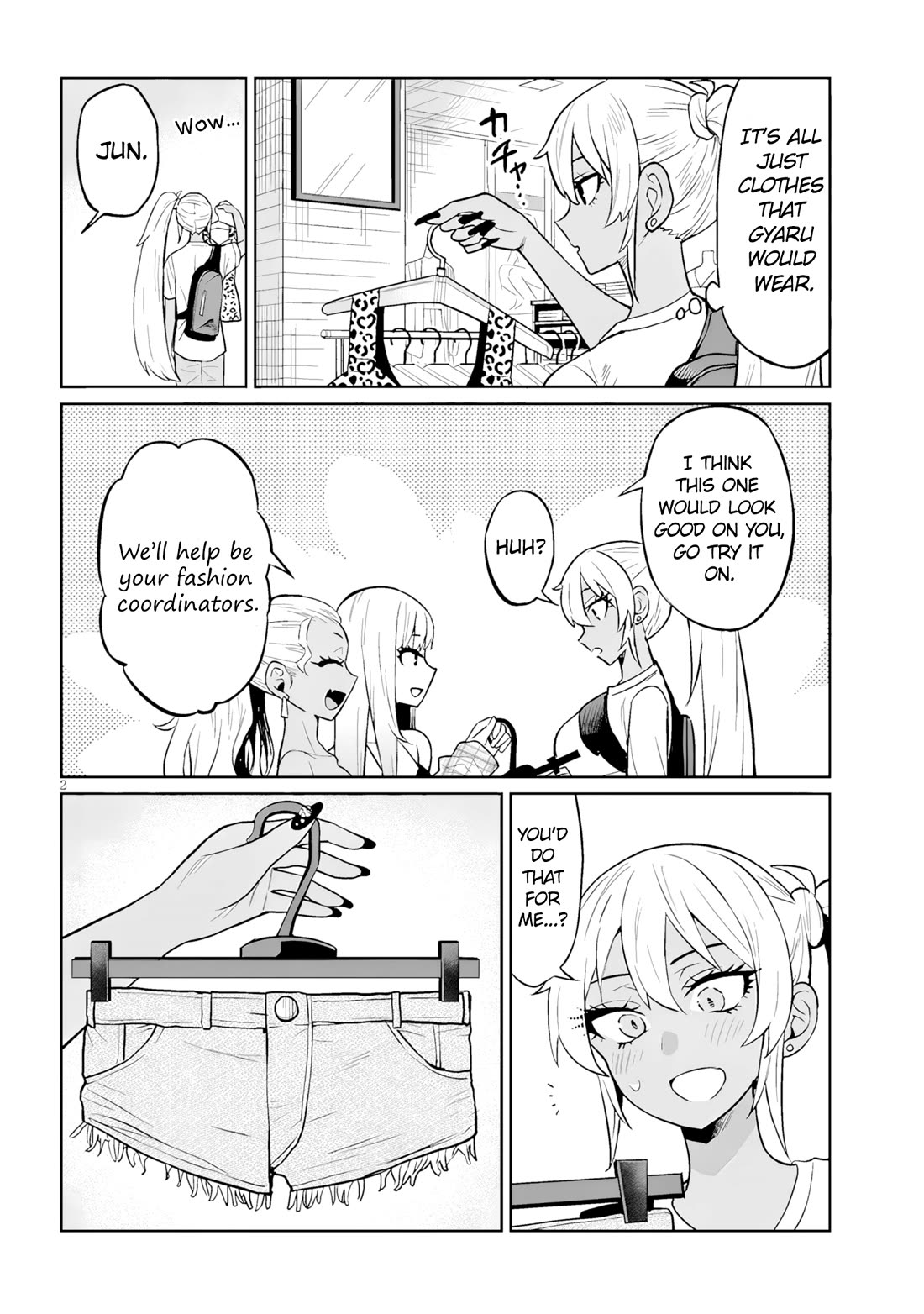 Danshi Kokoseidakedo Gyaru ni TS Shimashita Chapter 10.2 - Page 2