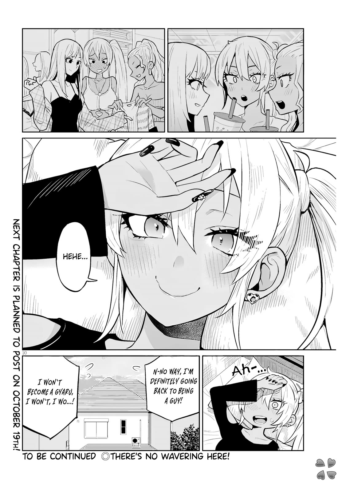 Danshi Kokoseidakedo Gyaru ni TS Shimashita Chapter 10.2 - Page 10