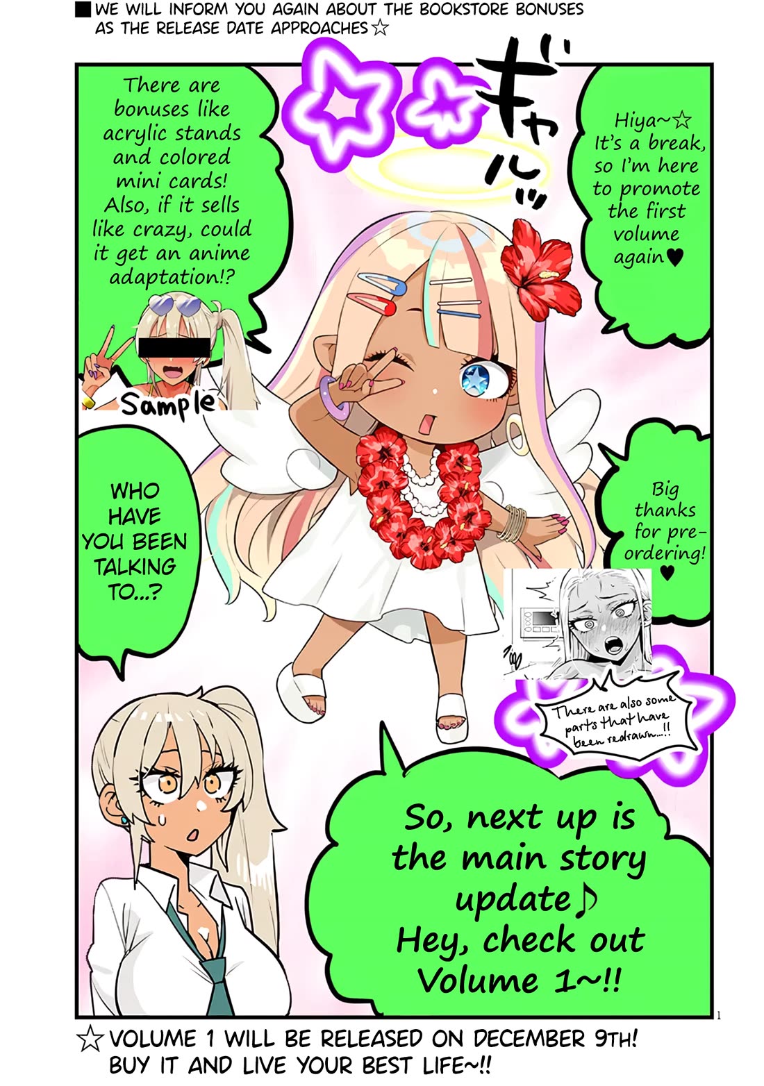 Danshi Kokoseidakedo Gyaru ni TS Shimashita Chapter 10.6 - Page 1