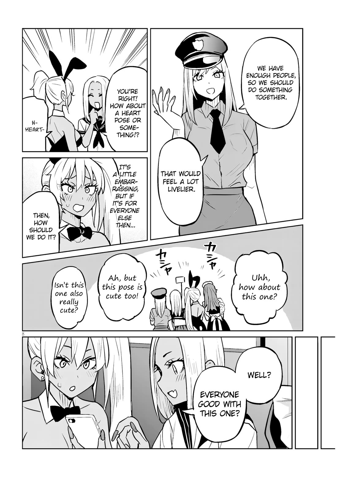 Danshi Kokoseidakedo Gyaru ni TS Shimashita Chapter 13.2 - Page 8