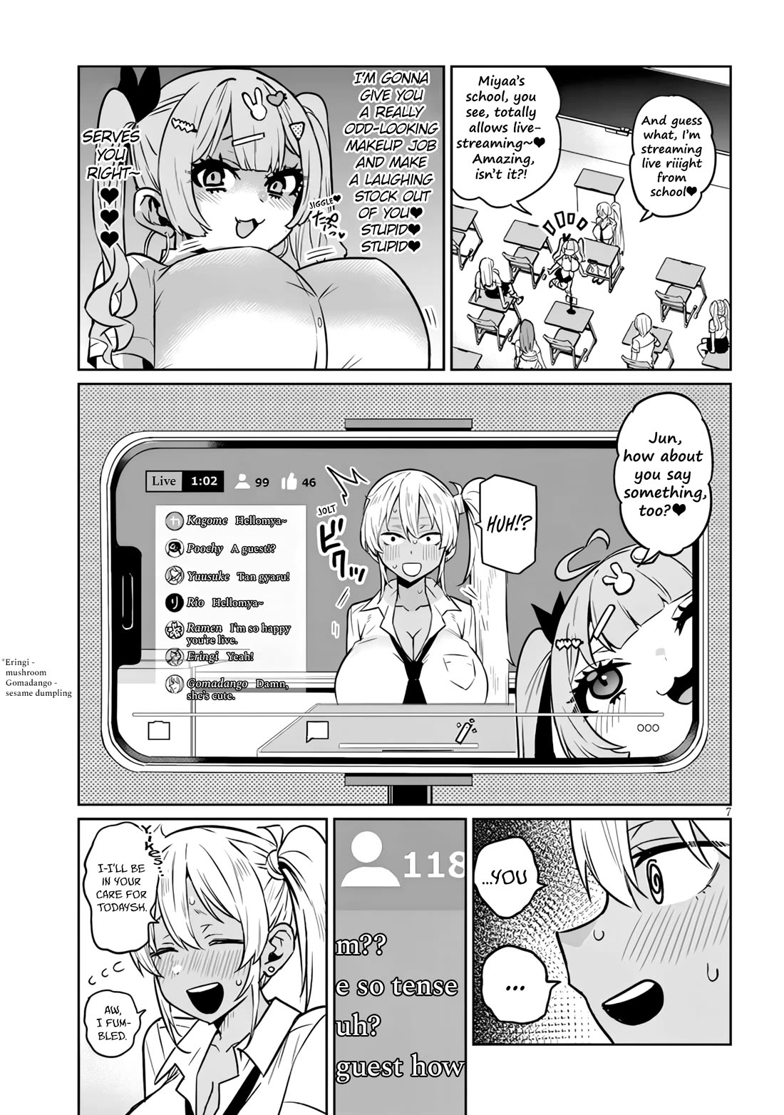 Danshi Kokoseidakedo Gyaru ni TS Shimashita Chapter 16.1 - Page 7