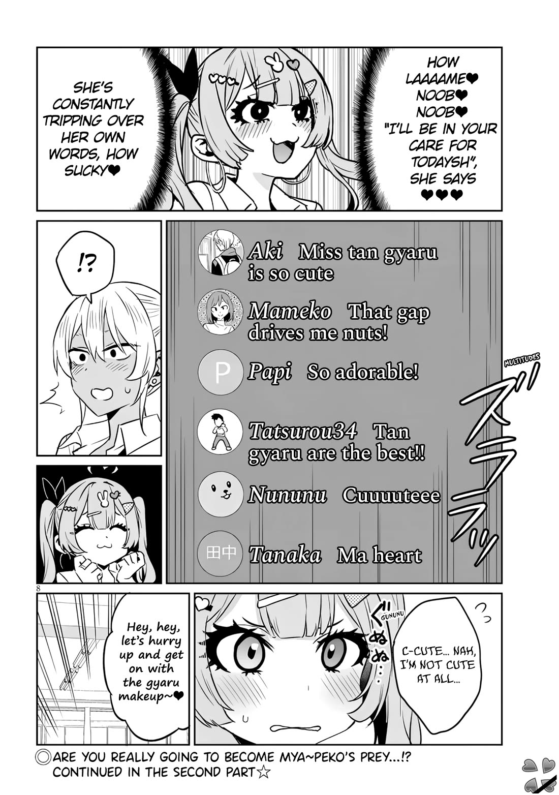 Danshi Kokoseidakedo Gyaru ni TS Shimashita Chapter 16.1 - Page 8