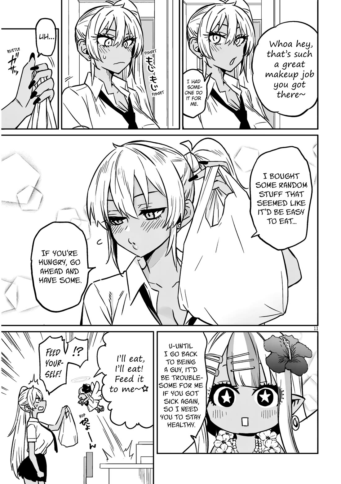 Danshi Kokoseidakedo Gyaru ni TS Shimashita Chapter 16.2 - Page 11