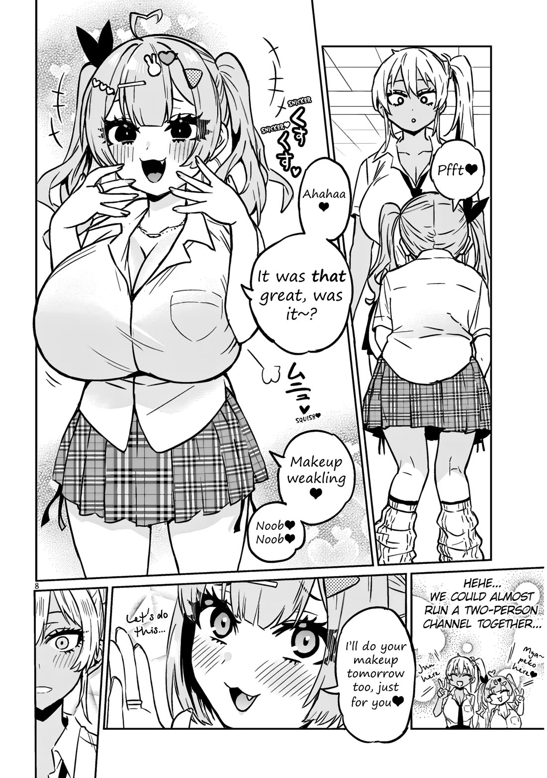 Danshi Kokoseidakedo Gyaru ni TS Shimashita Chapter 16.2 - Page 8