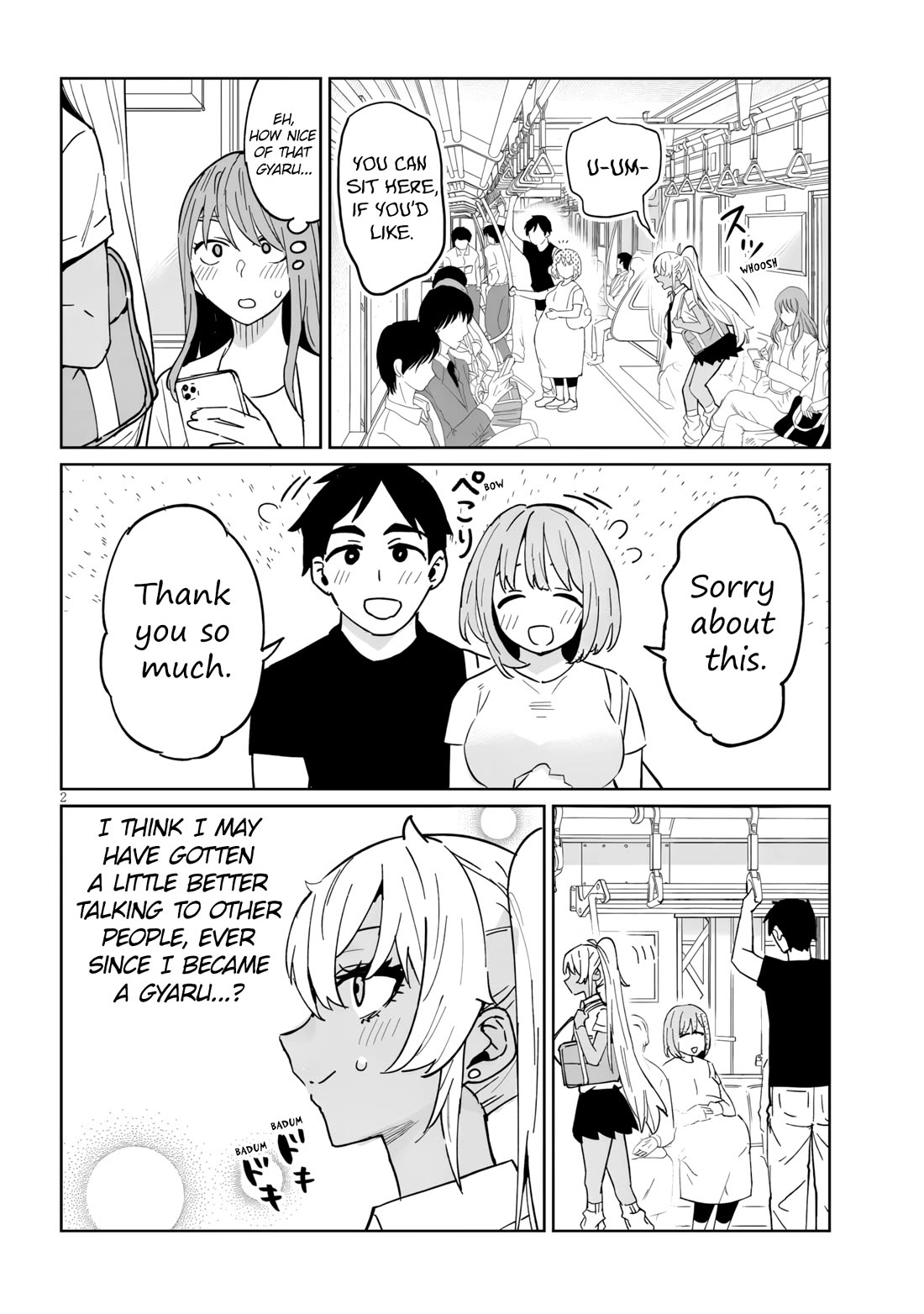 Danshi Kokoseidakedo Gyaru ni TS Shimashita Chapter 17.1 - Page 2