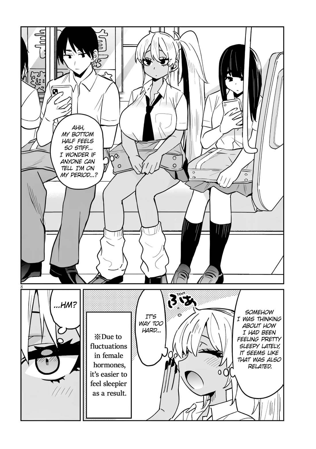 Danshi Kokoseidakedo Gyaru ni TS Shimashita Chapter 17.2 - Page 8