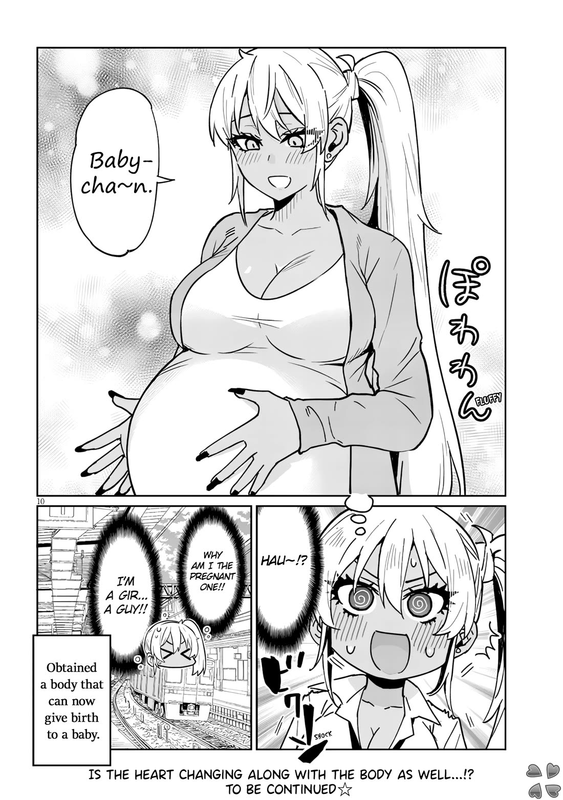 Danshi Kokoseidakedo Gyaru ni TS Shimashita Chapter 17.2 - Page 10